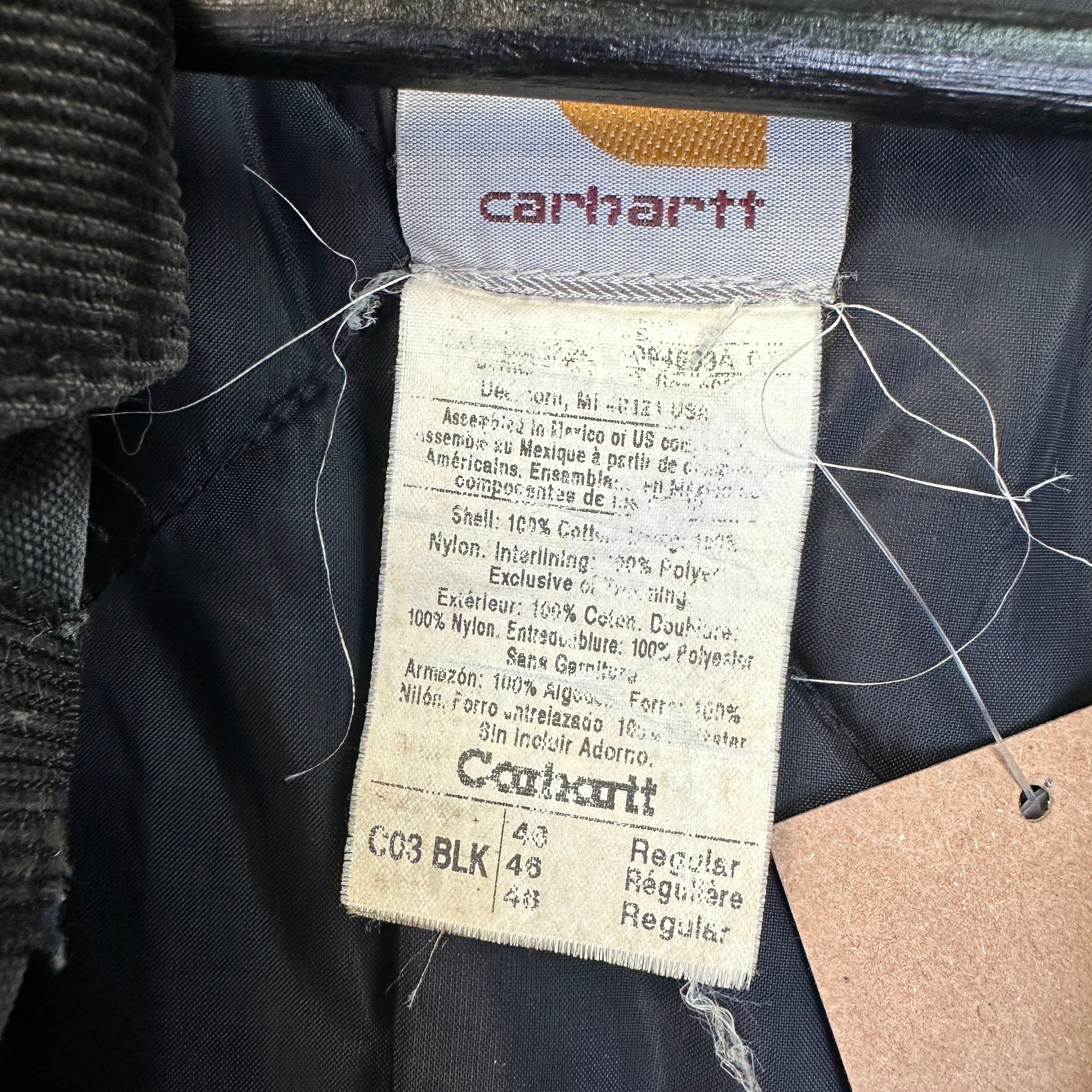 Vintage Carhartt Jacket  - Arctic Traditional Black