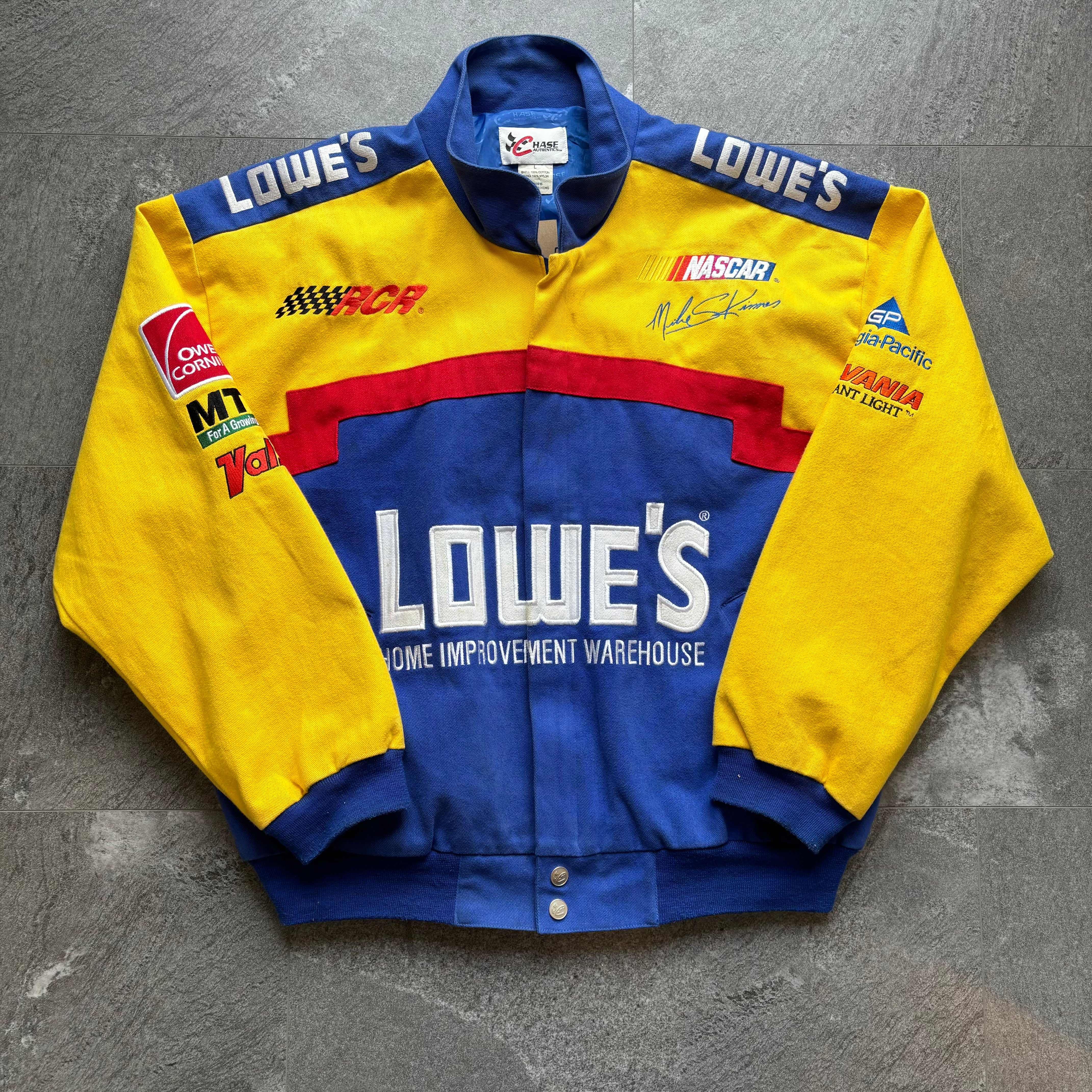 Lowes Home Improvement Nascar Racing jacket