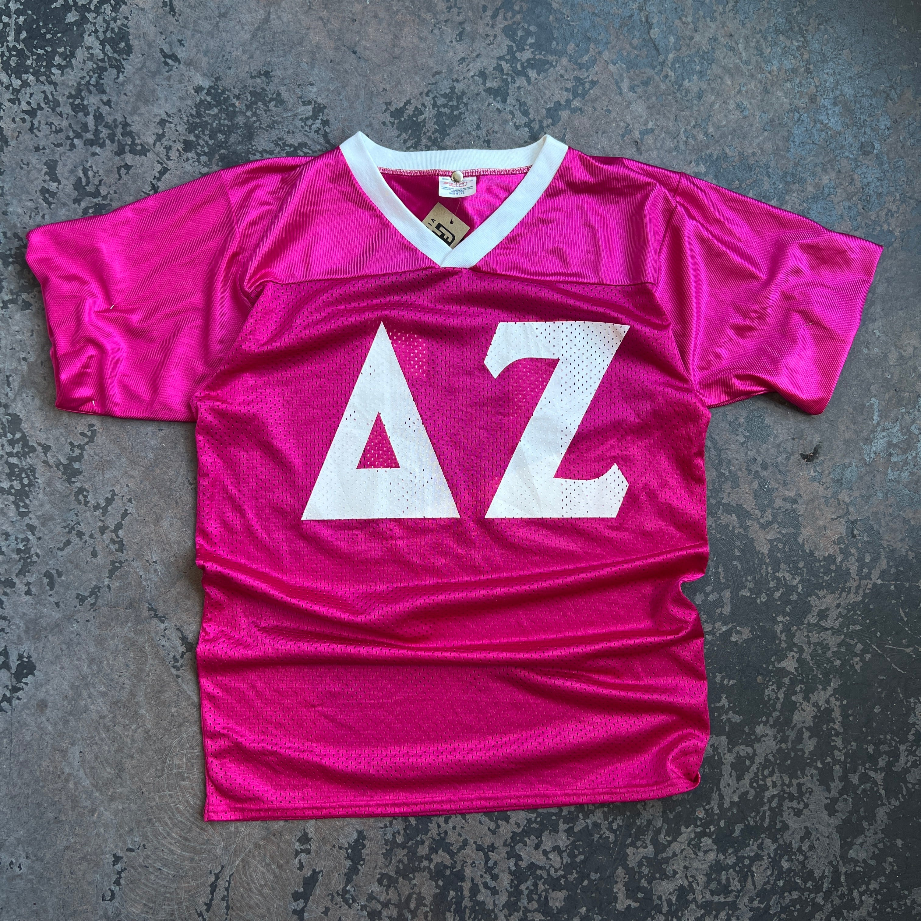 Pink Vintage Football Jersey