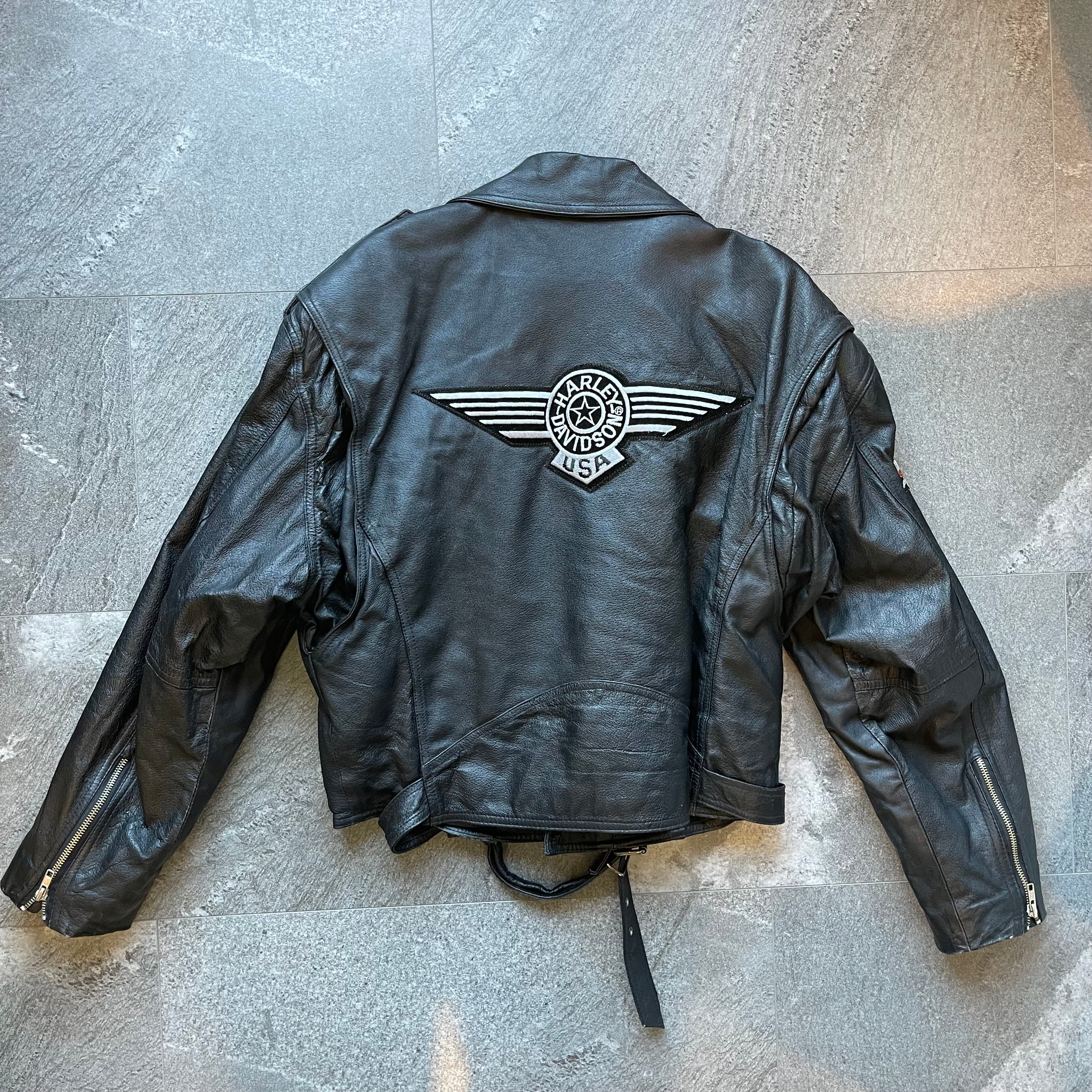 Harley Davidson Leather Biker Jacket