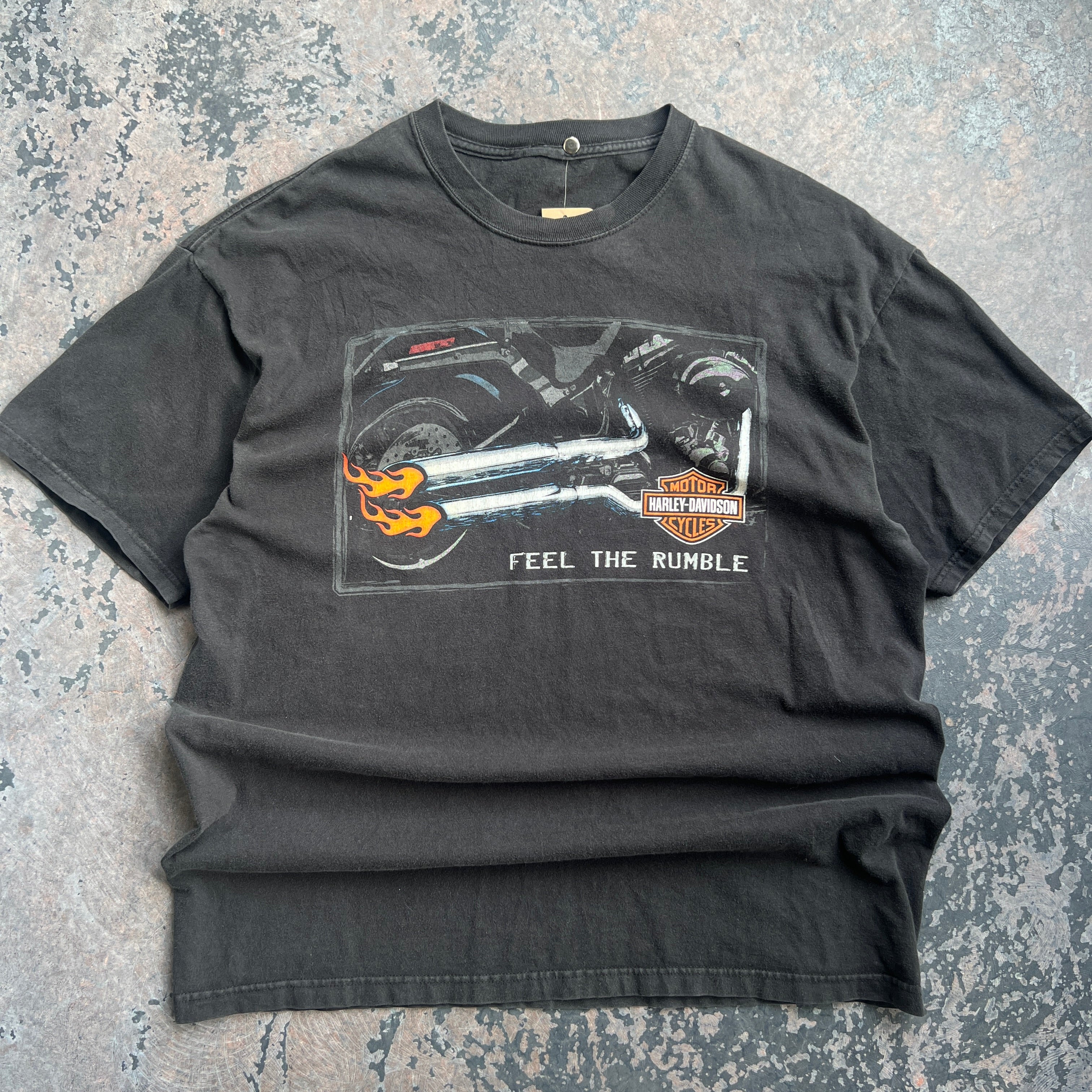 Harley Davidson "Feel the Rumble" T-Shirt