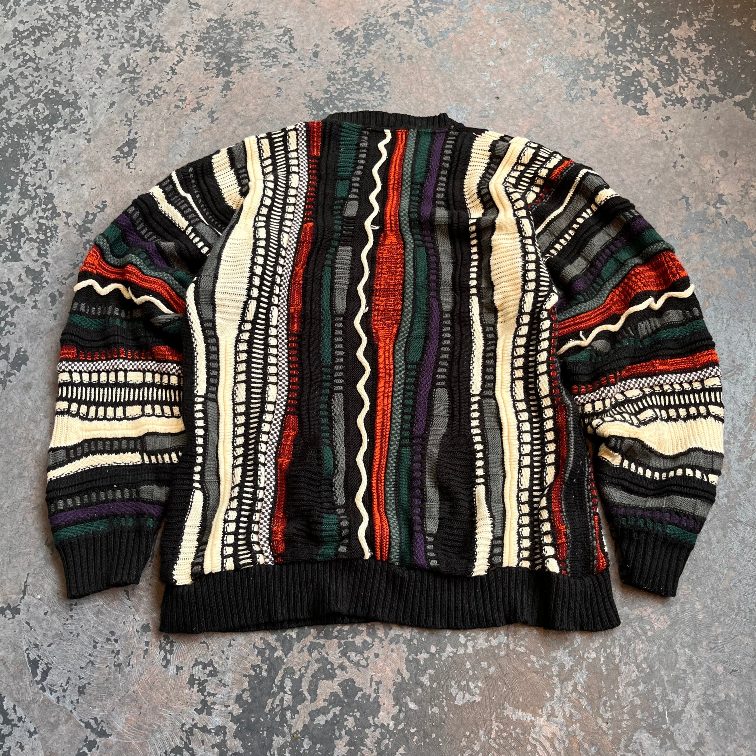 Le Tigre "Coogi" Style Sweater