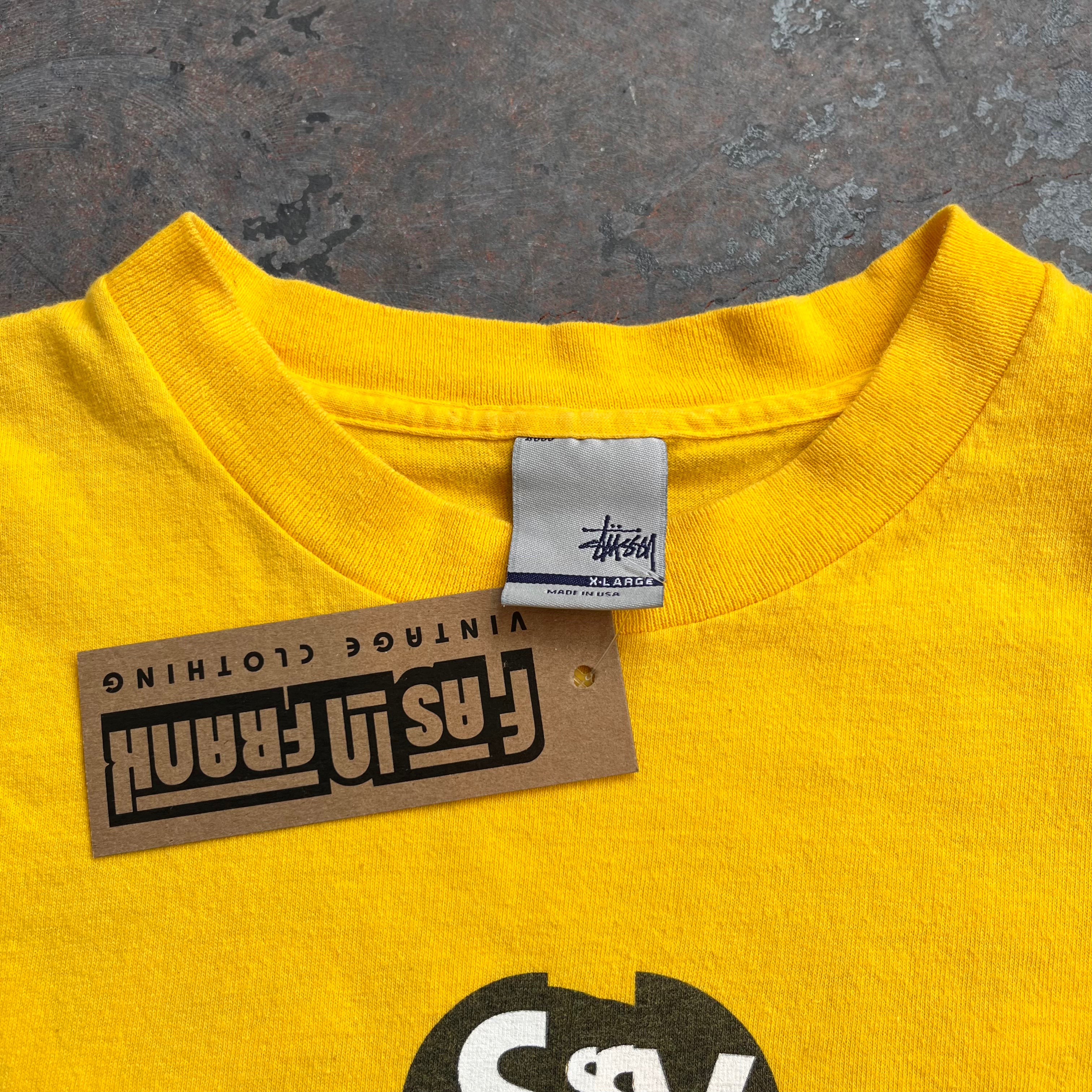 Stussy T-Shirt Yellow XL