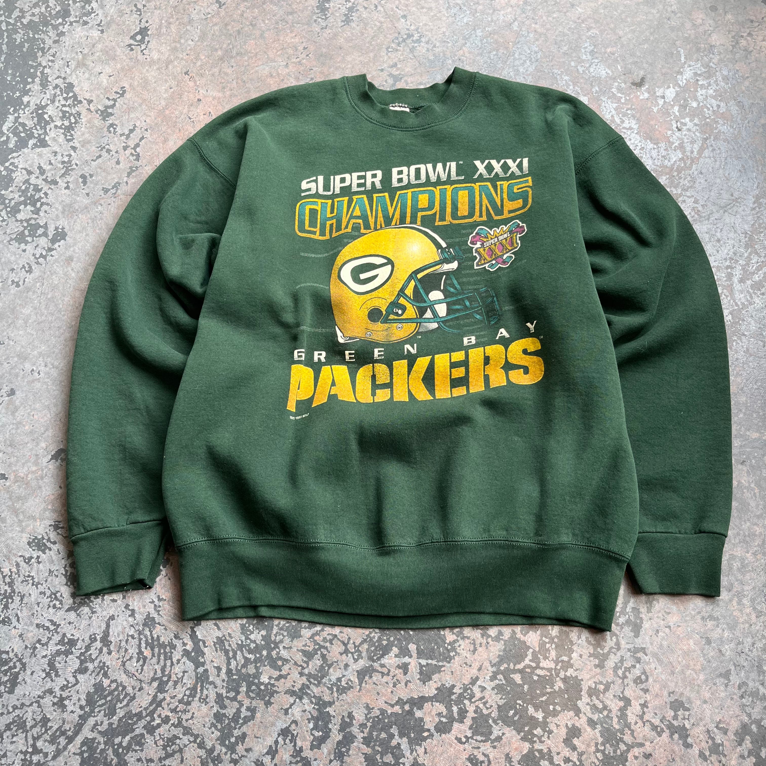 1997 Green Bay Packers Super Bowl Sweatshirt