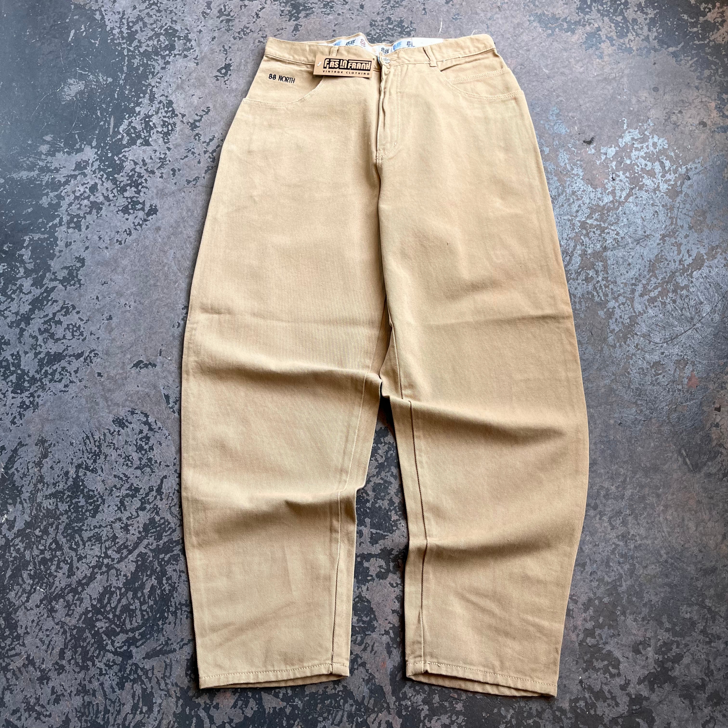 Y2K 88 North Denim jeans (Khaki)
