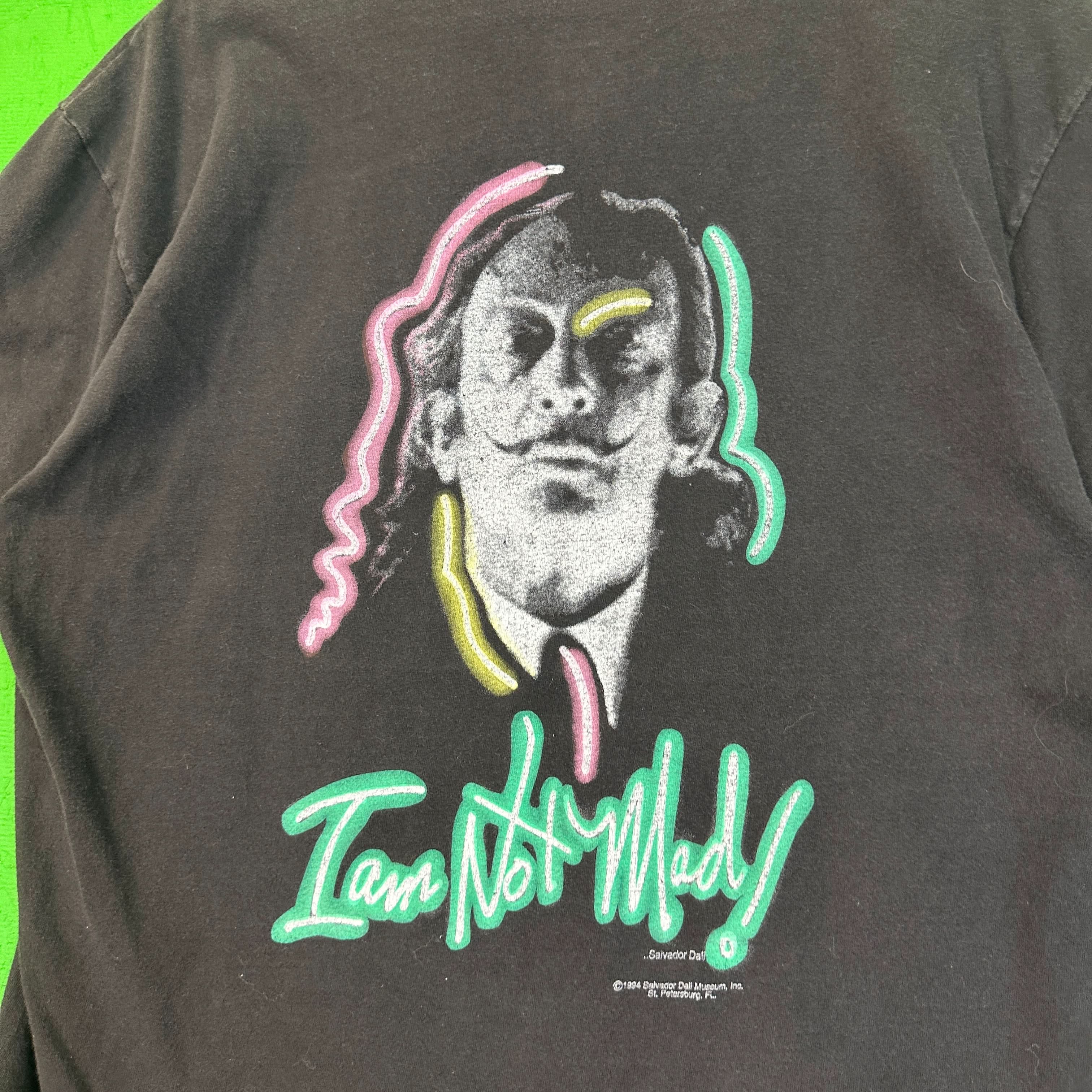 Vintage Salvador Dali 90s Madman T-shirt