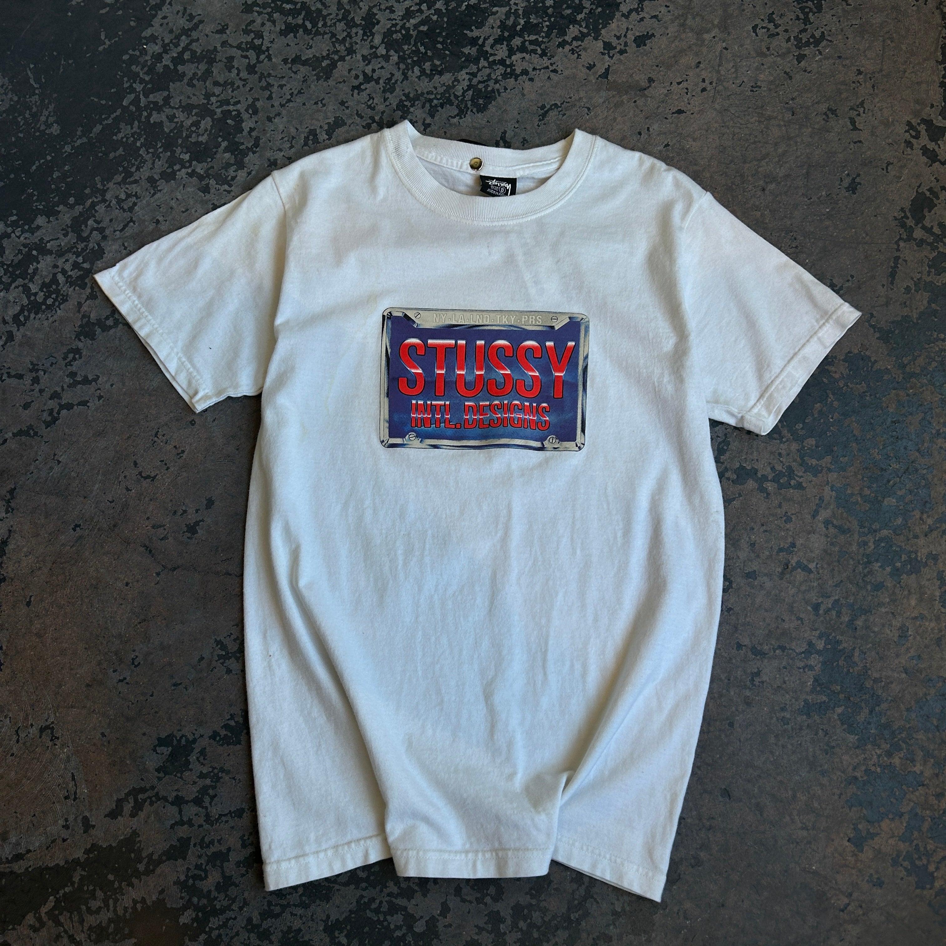 Stussy Licence Plate T-Shirt