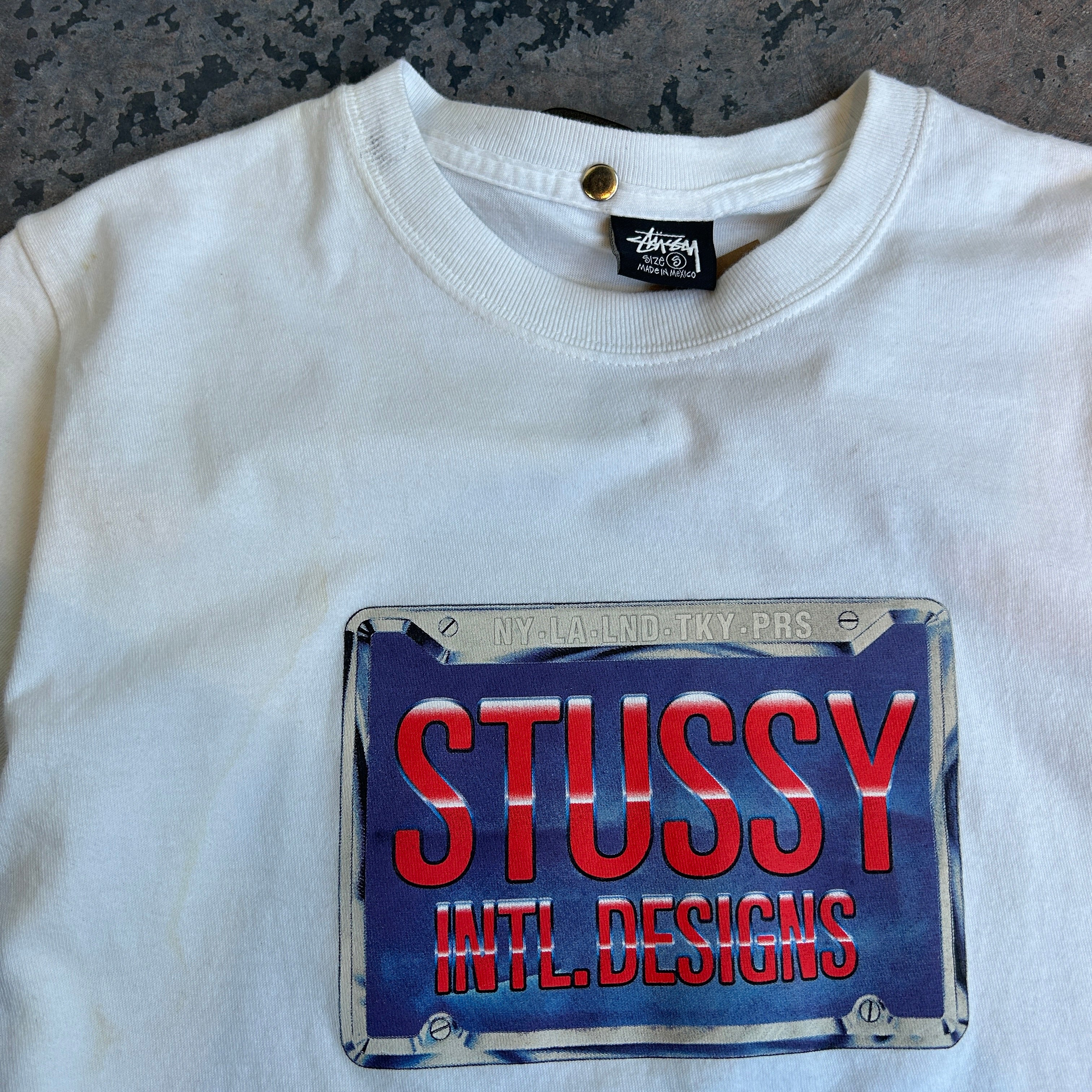 Stussy Licence Plate T-Shirt