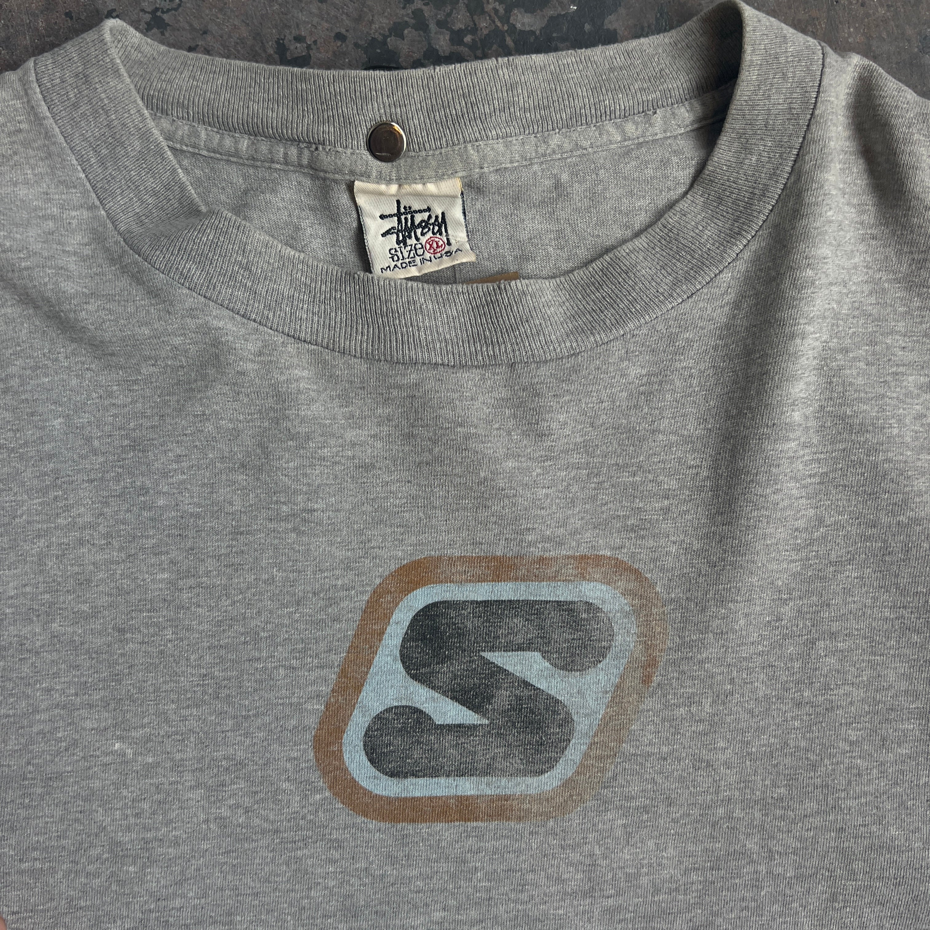 Stussy T-Shirt Grey XL