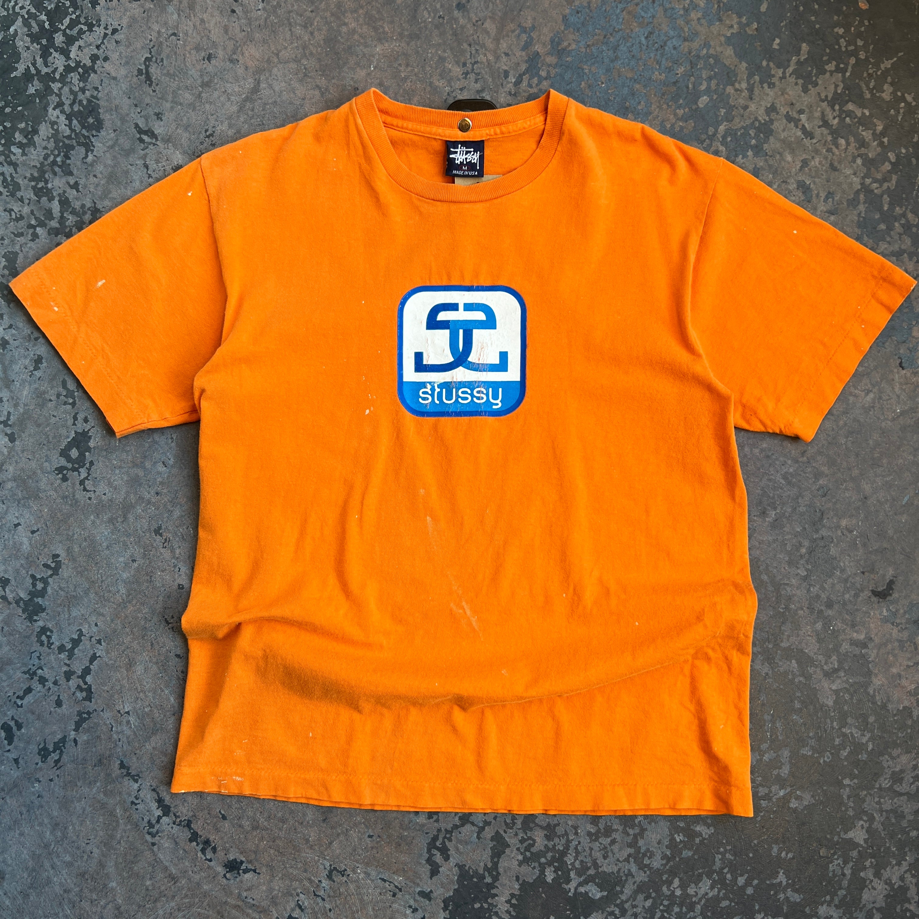 Stussy T-Shirt Orange M