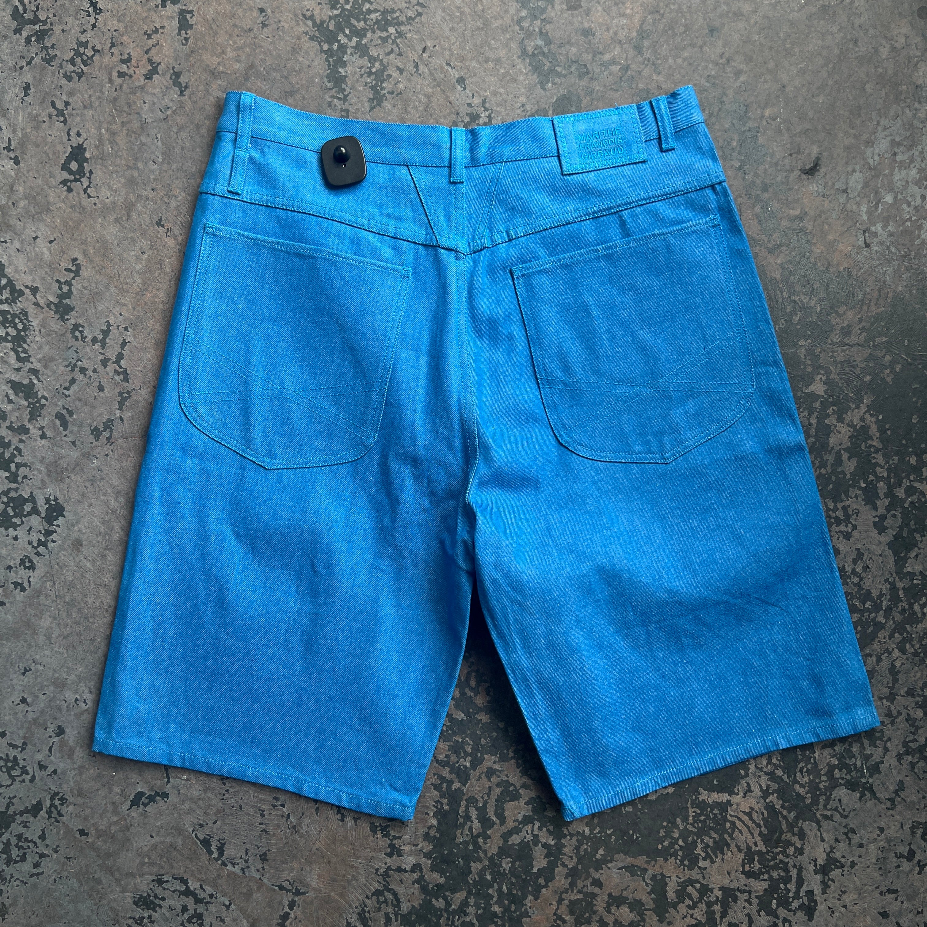 Marithe Francois Girbaud Y2K Jean Shorts (Blue)