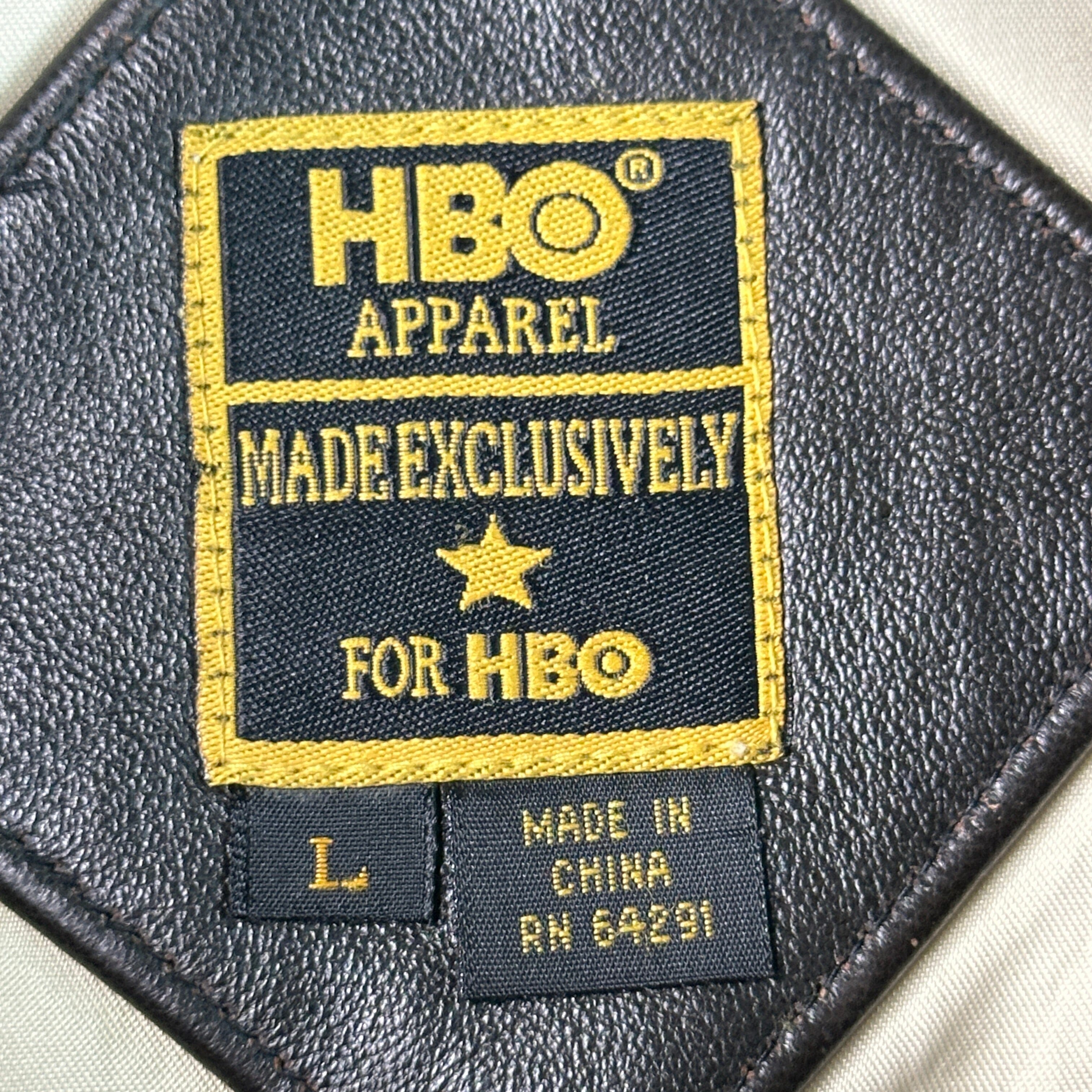 Band of Brothers HBO Bomber Jacket A-2 Leather size L Jacket OTHER 