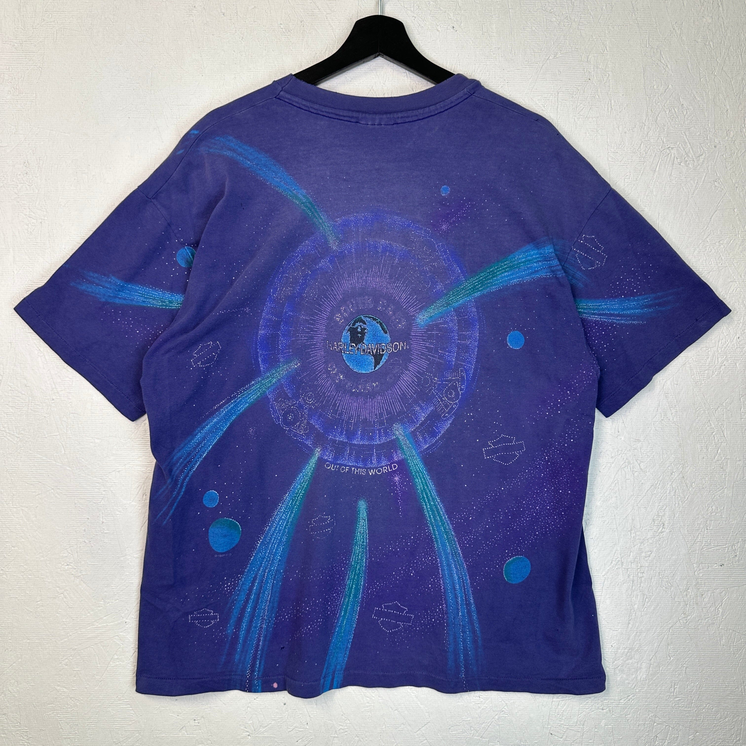 Harley Davidson Out of the World T shirt Size XL Vintage T-Shirt OTHER 