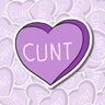 Heart Candy CUNT Sticker BOBBYK 