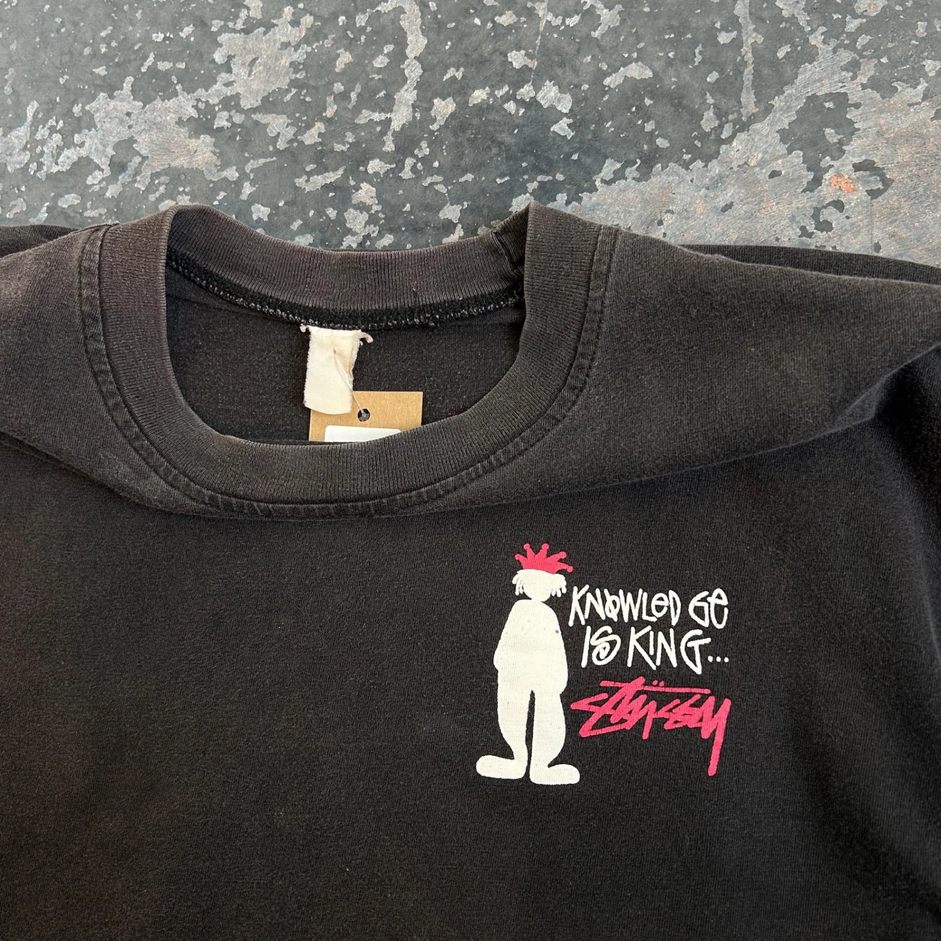 Stussy T-Shirt Black xl T-Shirt Stussy 