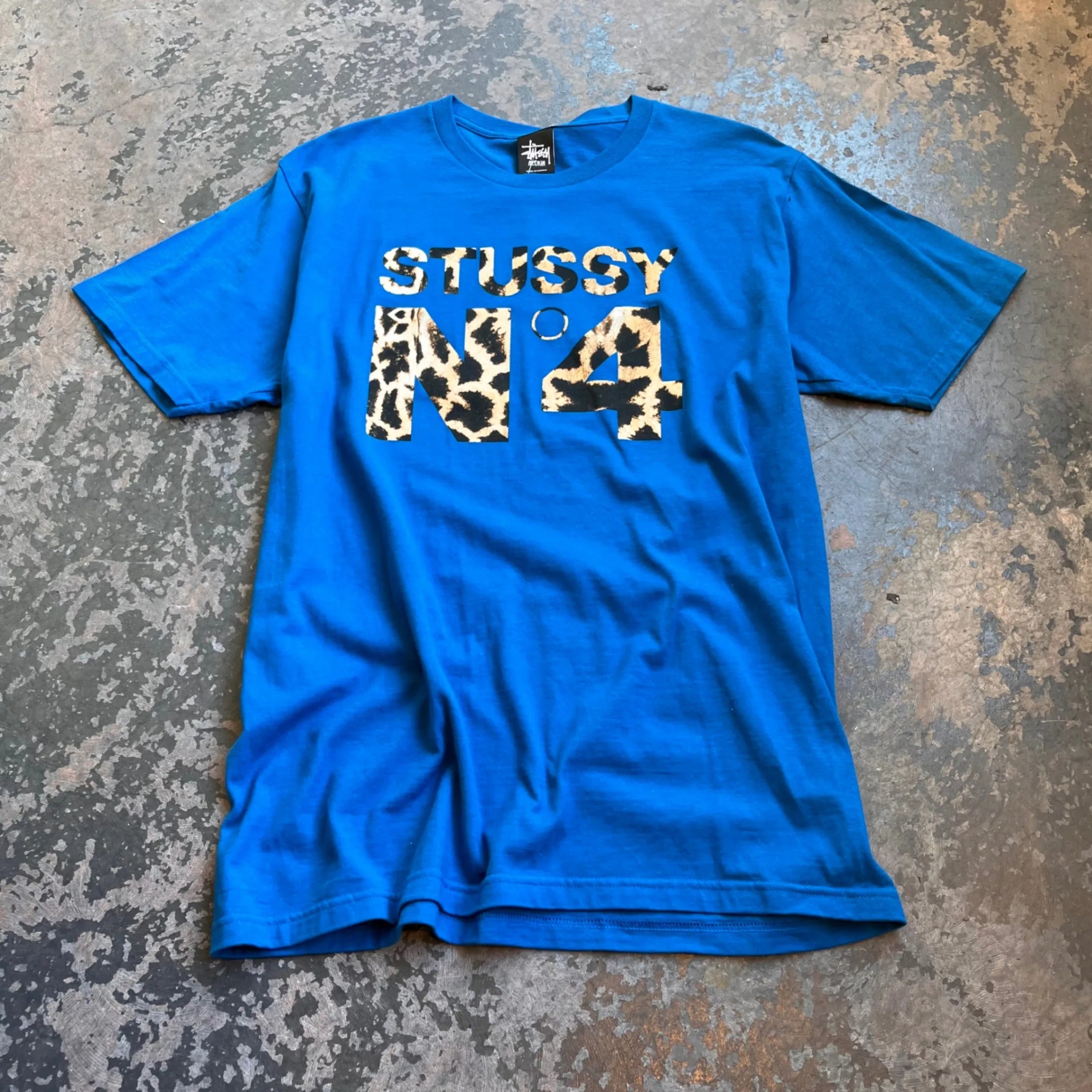 Stussy T-Shirt Blue Medium T-Shirt Stussy 