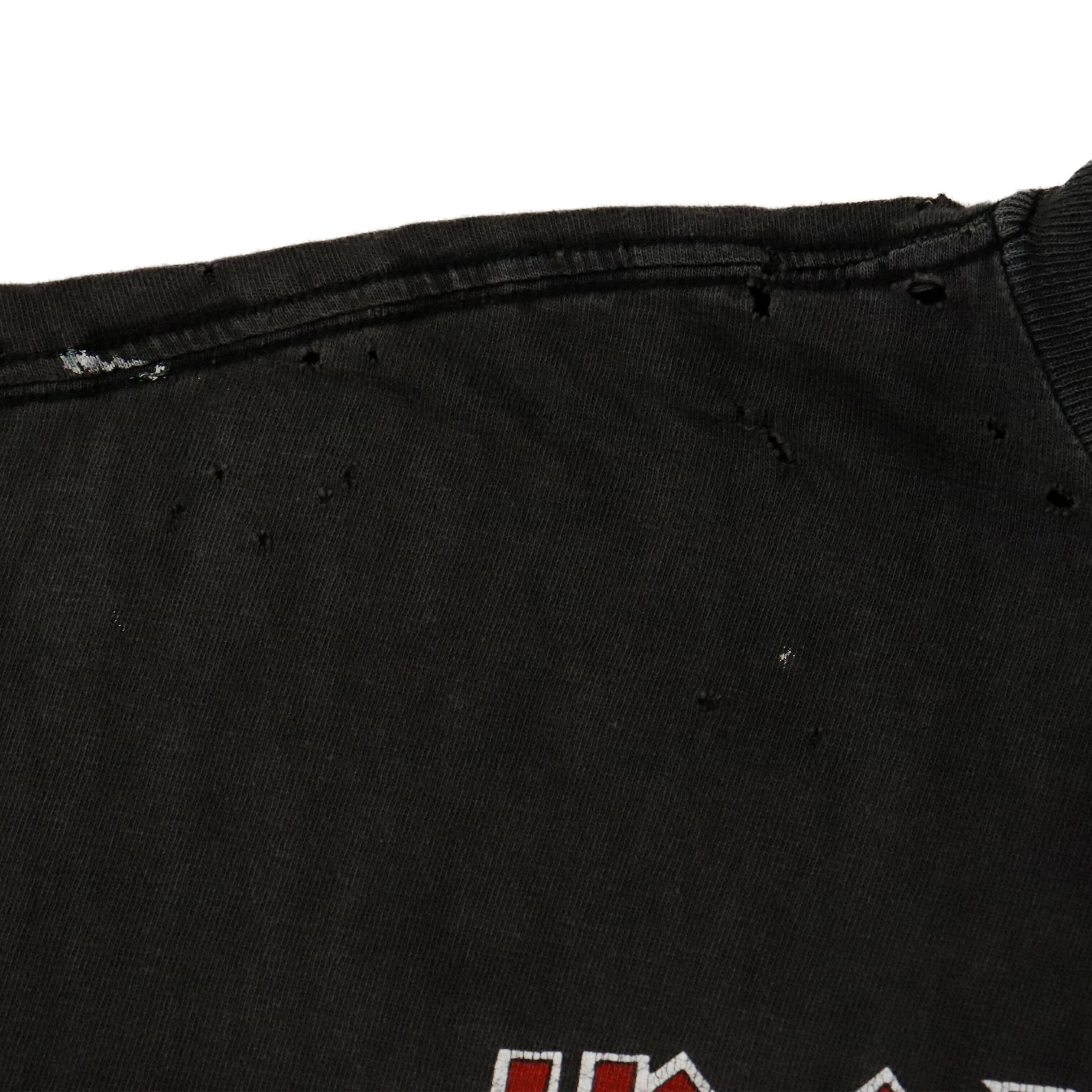 Vintage 1984 Iron Maiden Egyptian Graphic T-Shirt Size XL FAIF.CA 