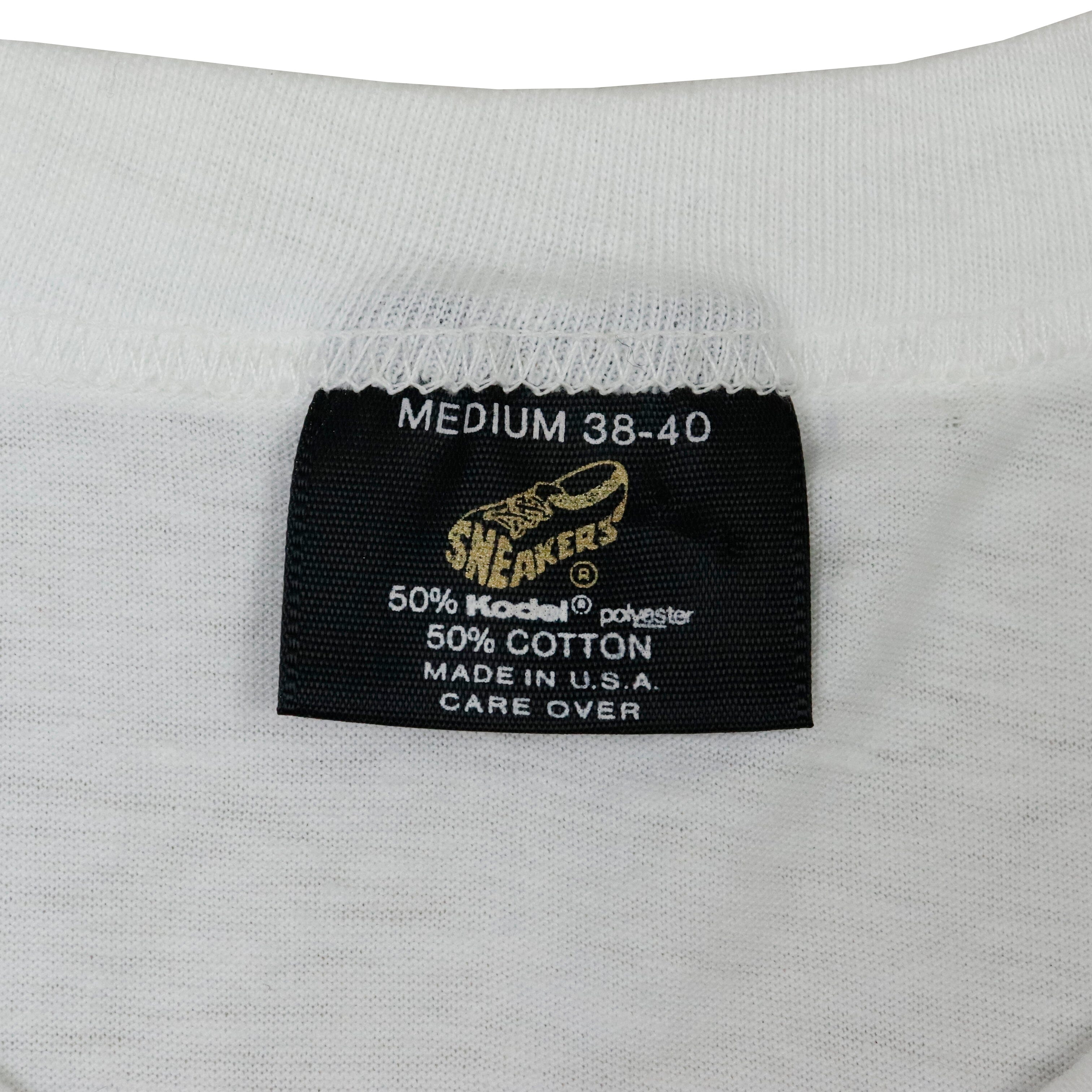 Vintage 1984 Lionel Richie White Muscle T-Shirt Size M Screen Stars 