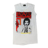 Vintage 1984 Lionel Richie White Muscle T-Shirt Size M Screen Stars 
