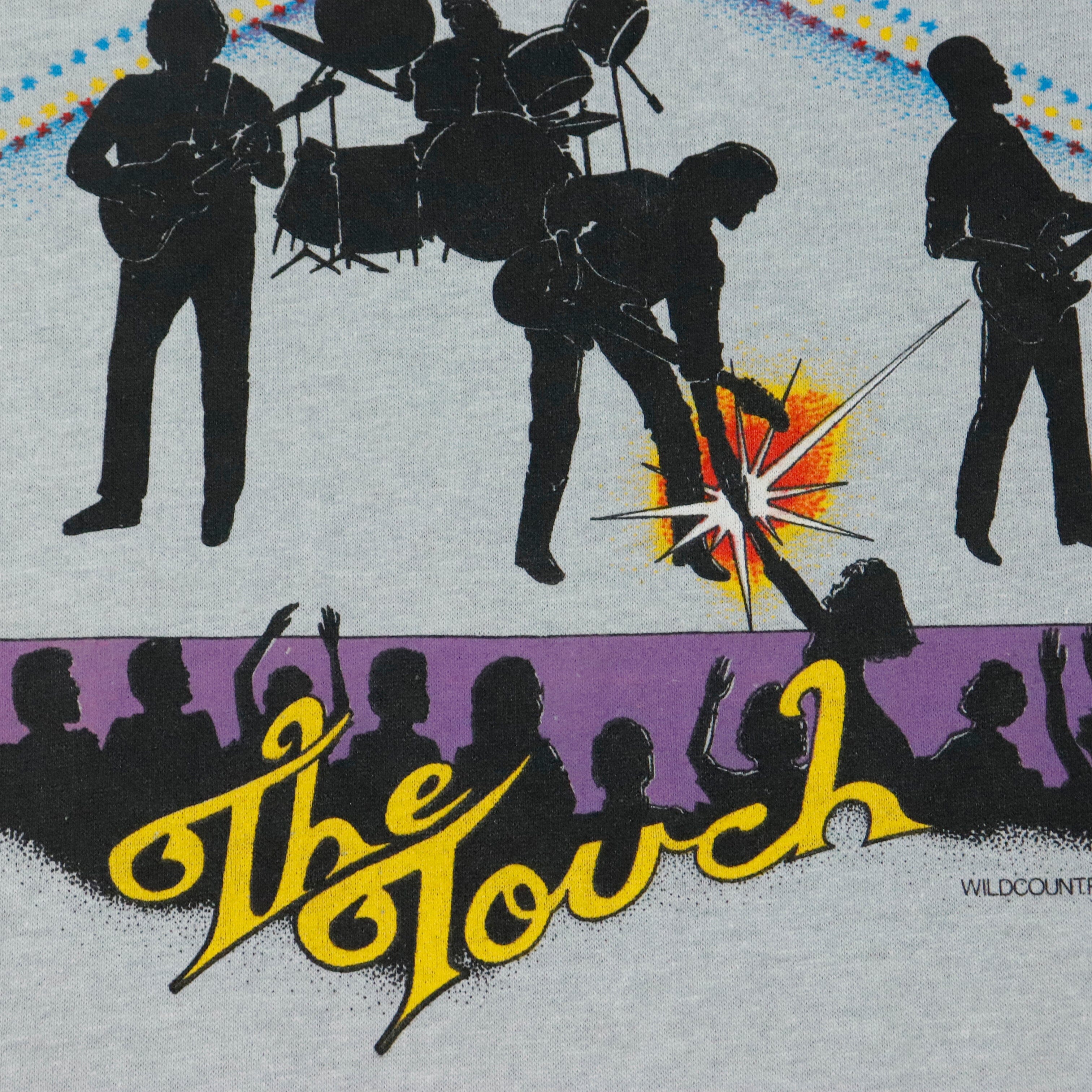 Vintage 1986 Alabama The Touch LS Gray/Black T-Shirt Size XL BAM 