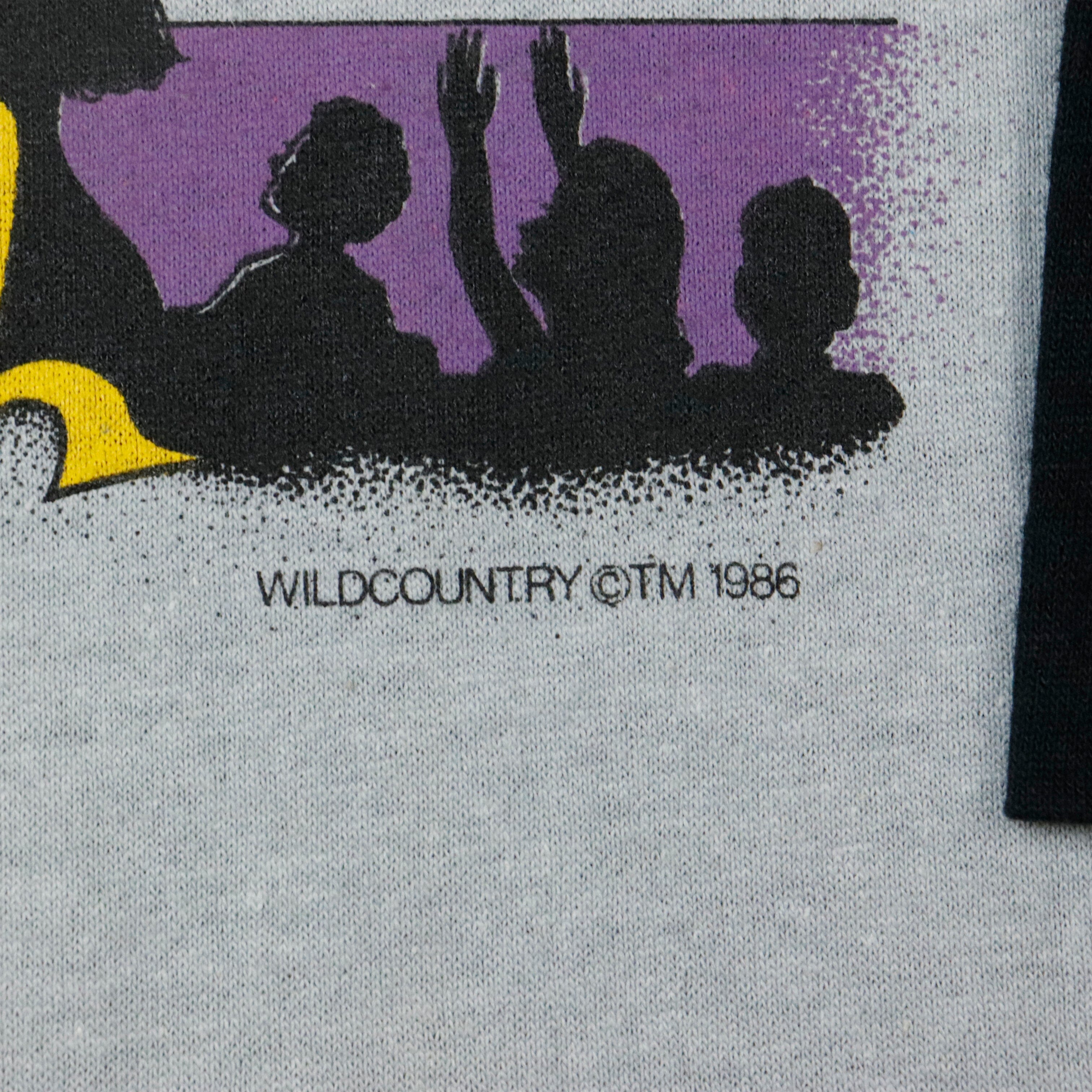 Vintage 1986 Alabama The Touch LS Gray/Black T-Shirt Size XL BAM 
