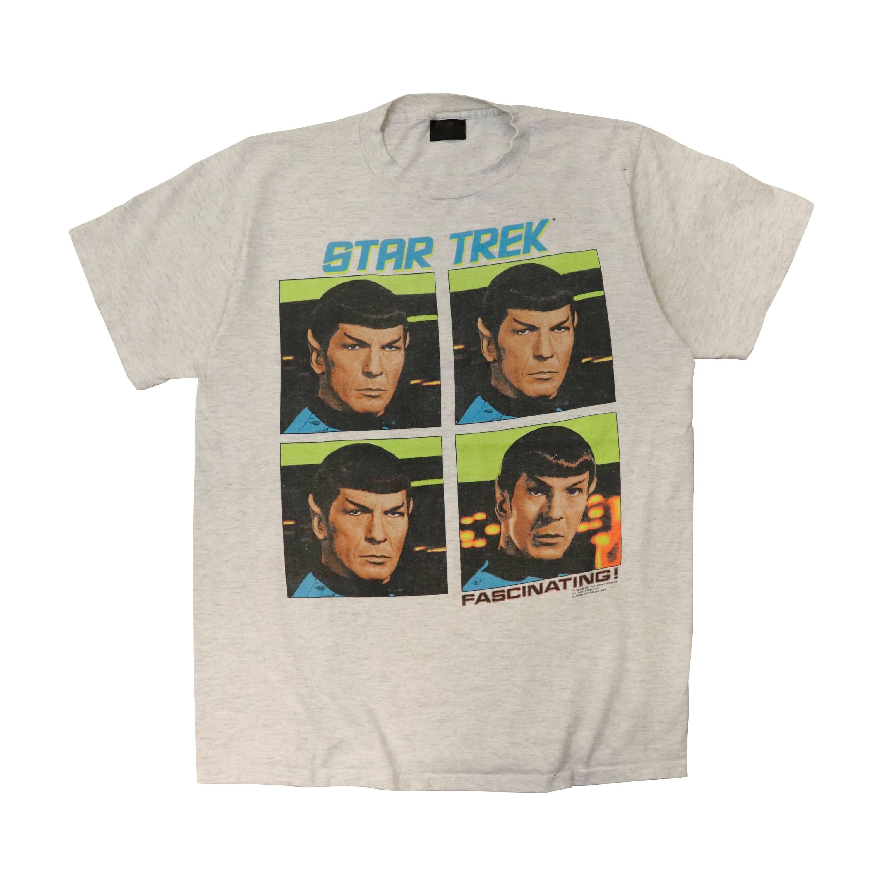 Vintage 1991 Changes Star Trek Spock Graphic T-Shirt Size L FAIF.CA 