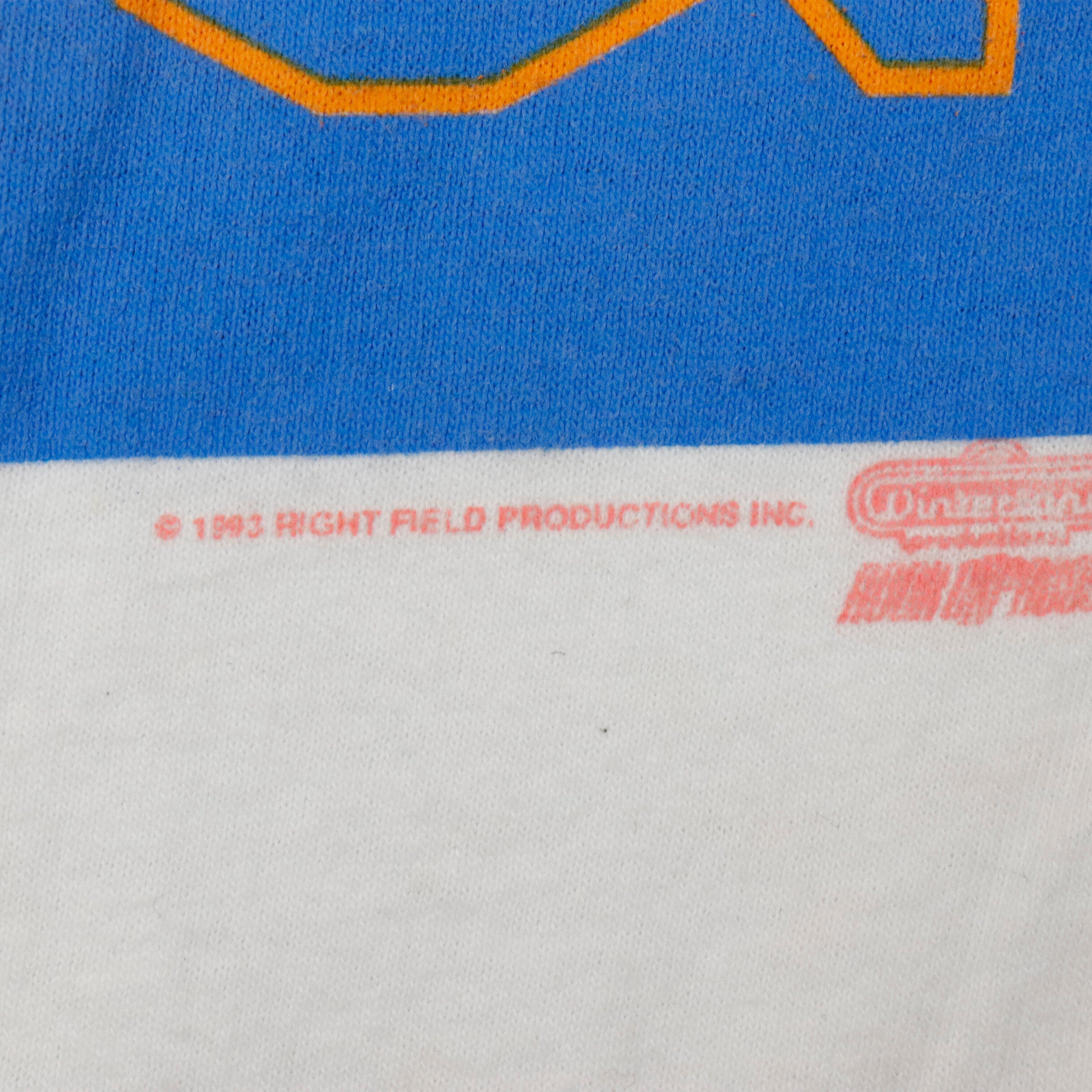 Vintage 1993 Pete Townshend Tour White T-Shirt Size XL Hanes 