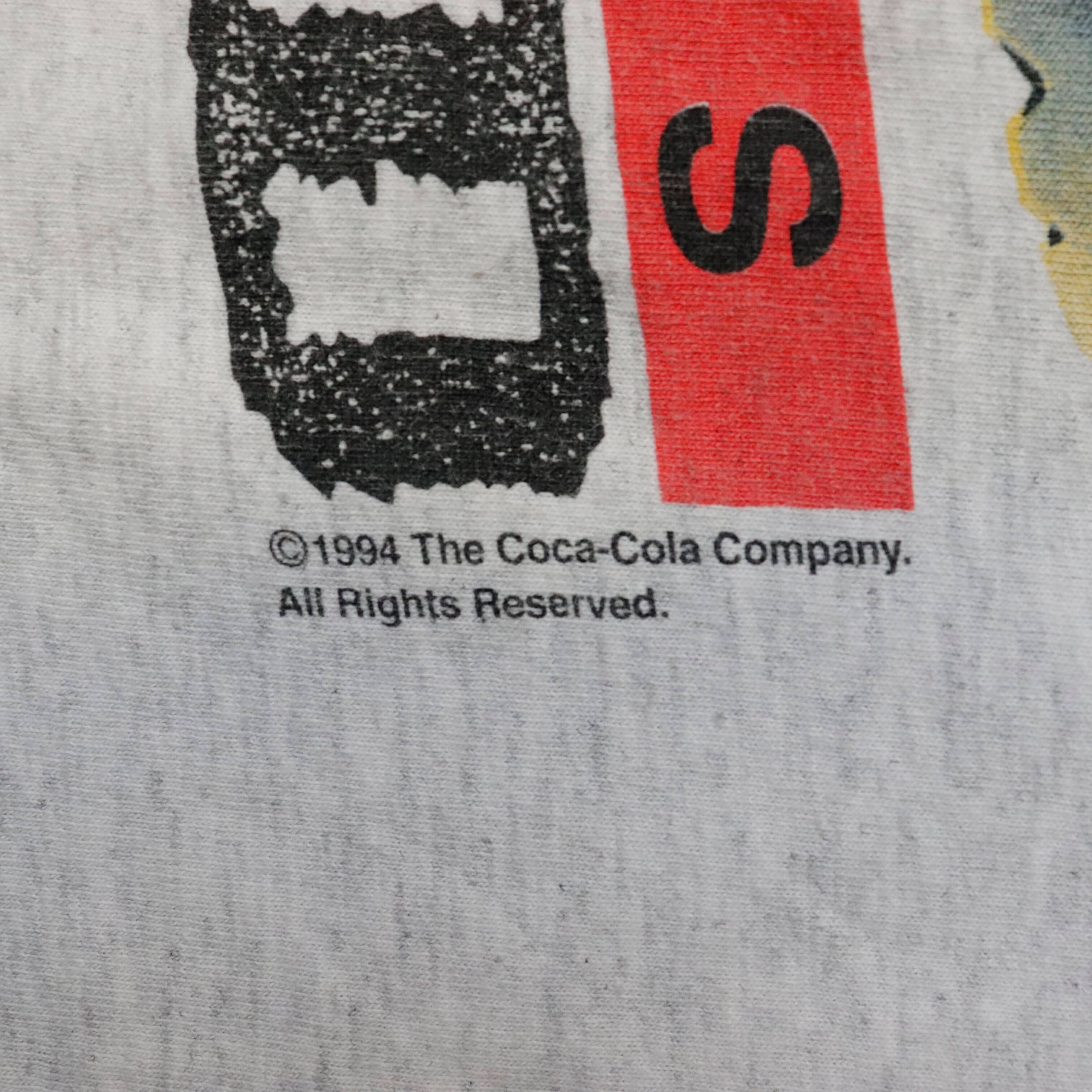 Vintage 1994 Coke Always Rugged Graphic T-Shirt Size XL FAIF.CA 
