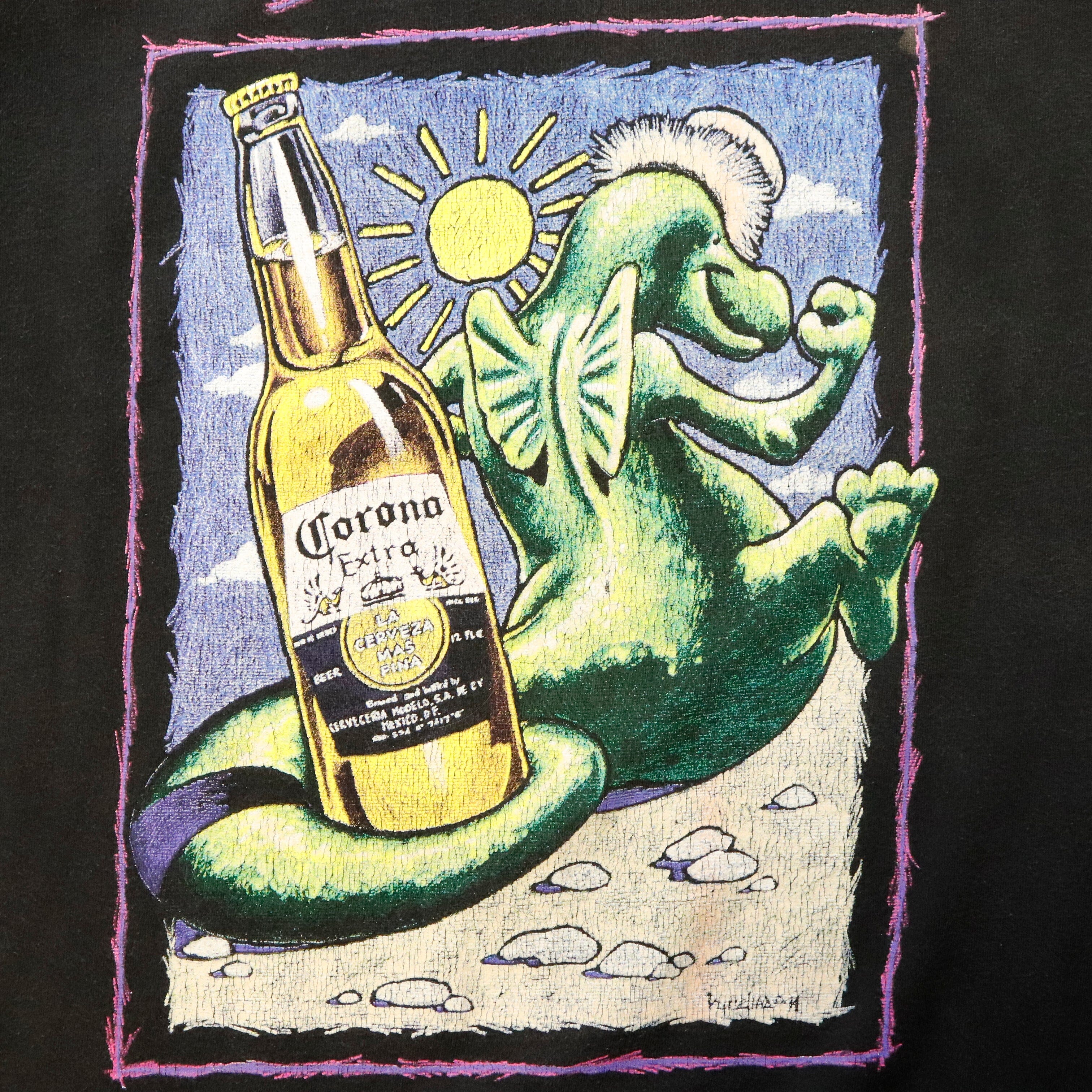 Vintage 1994 Jimmy Buffett Corona Fruitcakes Graphic T-Shirt Size XL 12242 