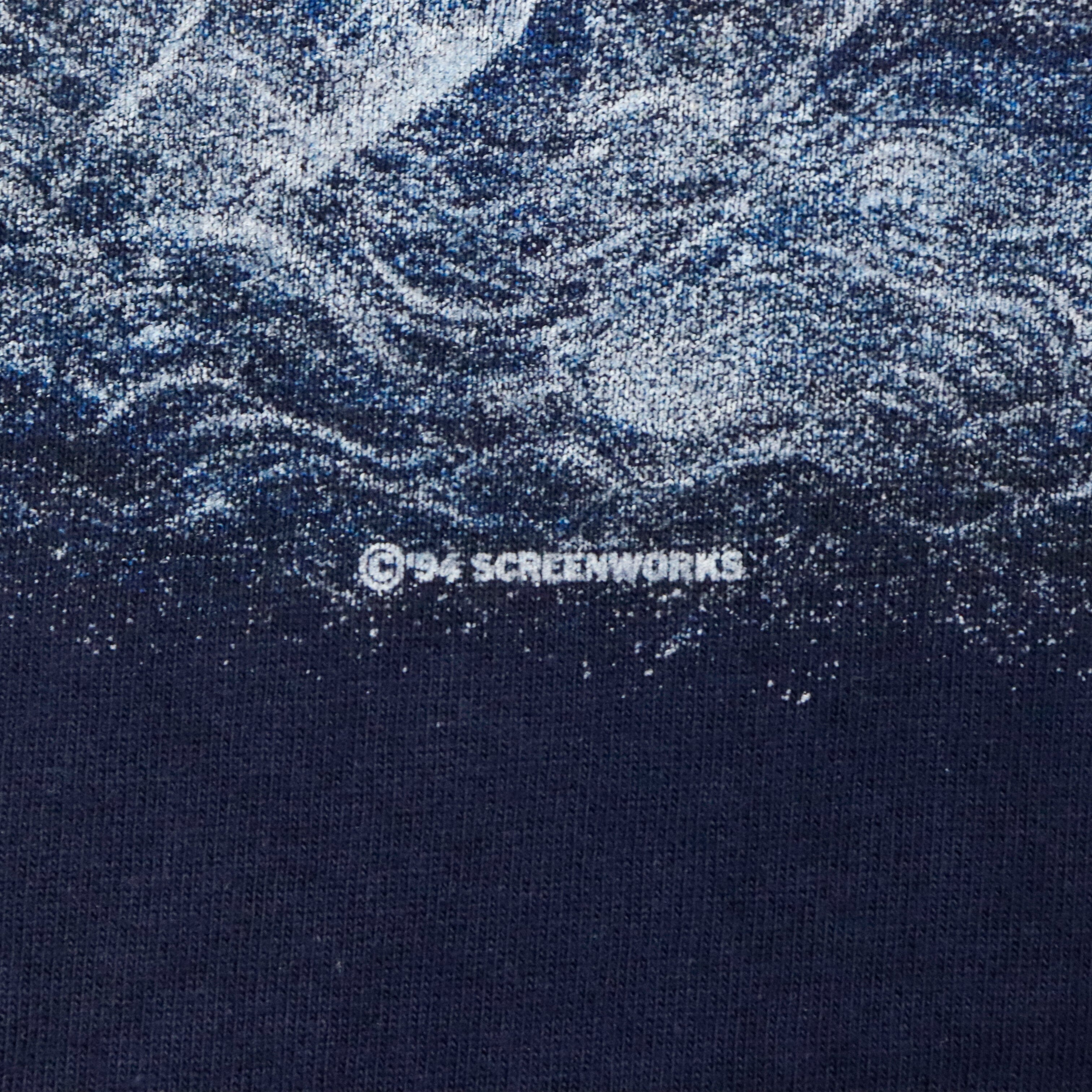 Vintage 1994 Mt Rushmore Navy T-Shirt Size L Cheeky Chompers 