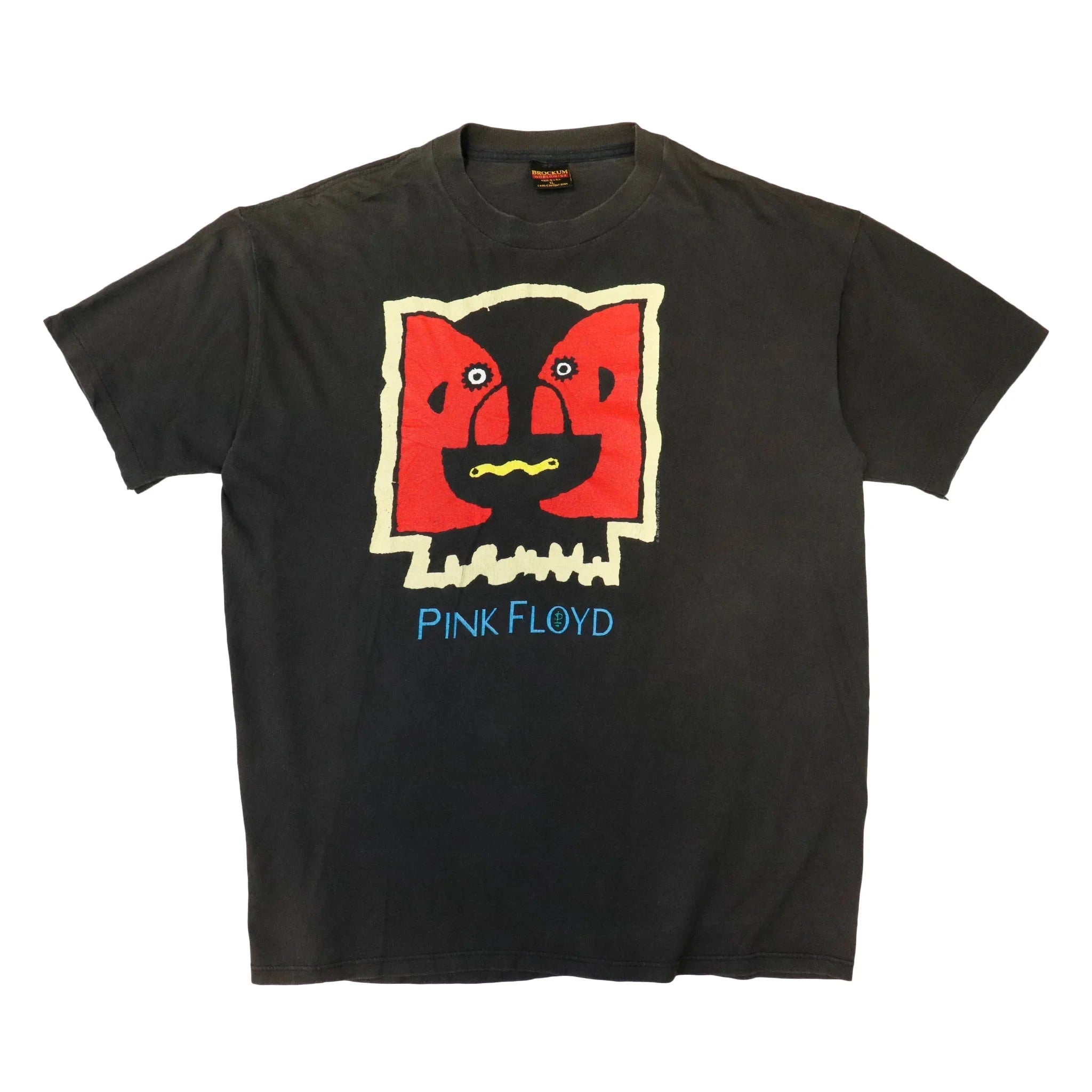 Vintage 1994 Pink Floyd World Tour Black T-Shirt Size XL Brockum 