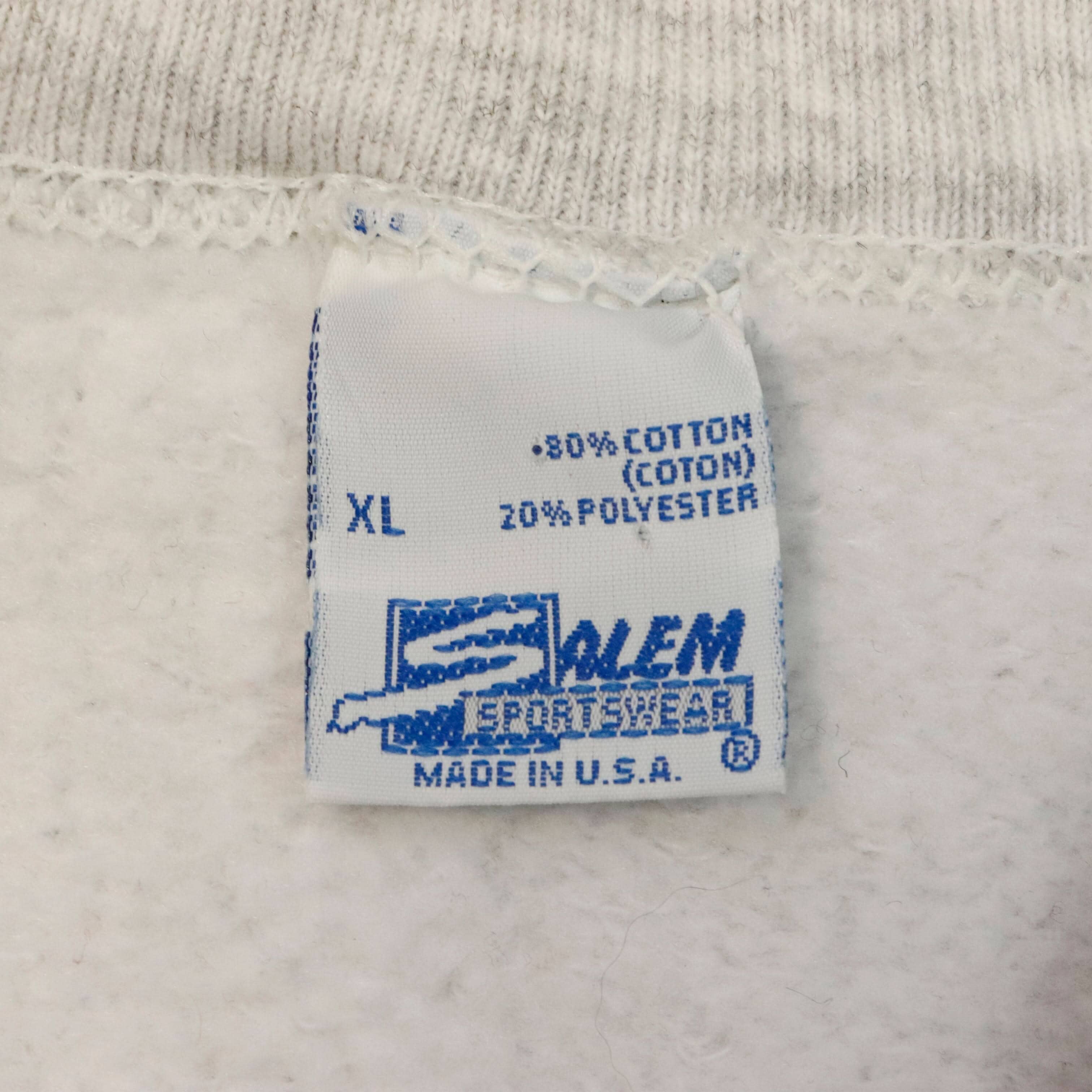 Vintage 1994 Salem Sportswear Miami Dolphins Graphic Sweatshirt Size XL FAIF.CA 