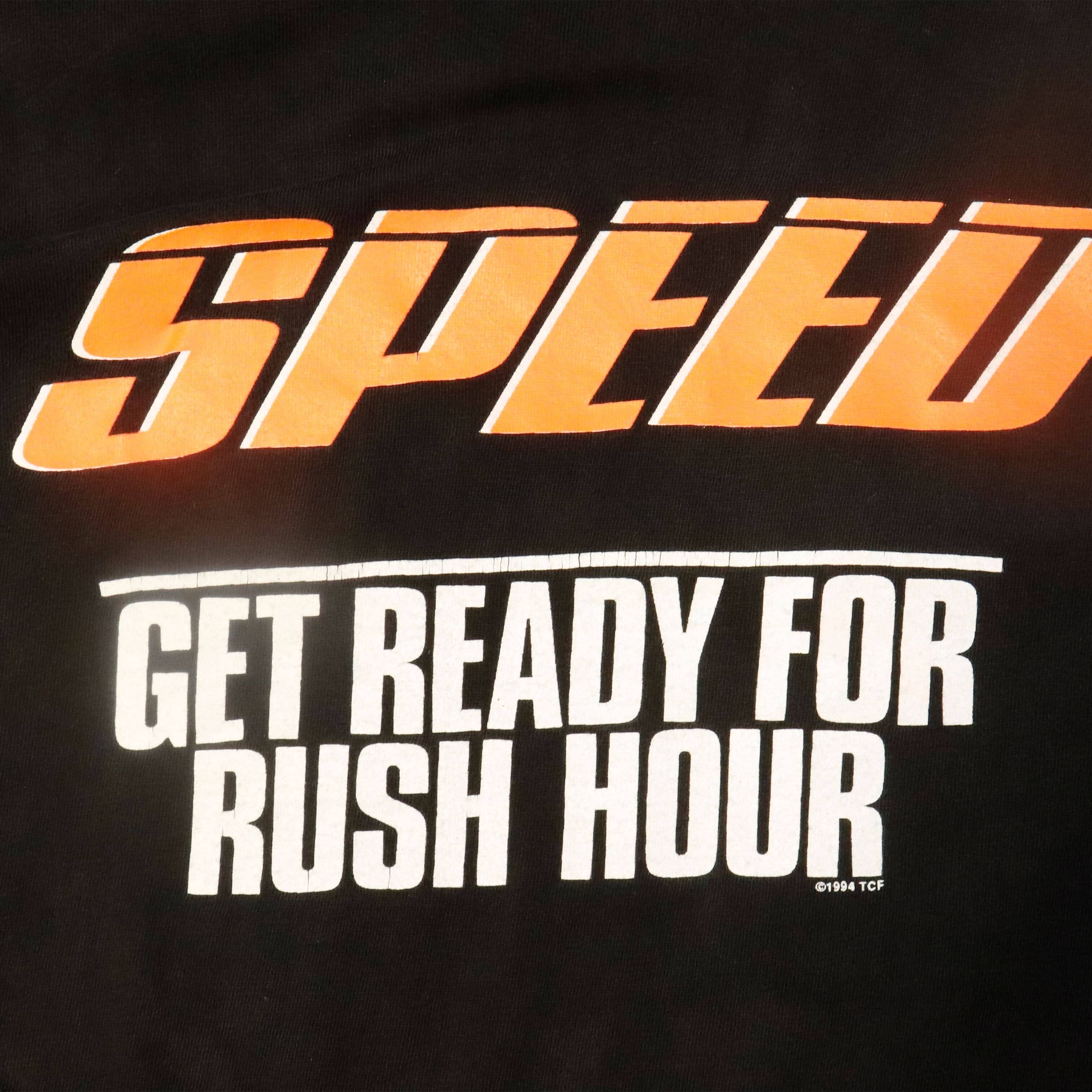 Vintage 1994 Speedo Get Ready For Rush Hour Graphic T-Shirt Size XL FAIF.CA 