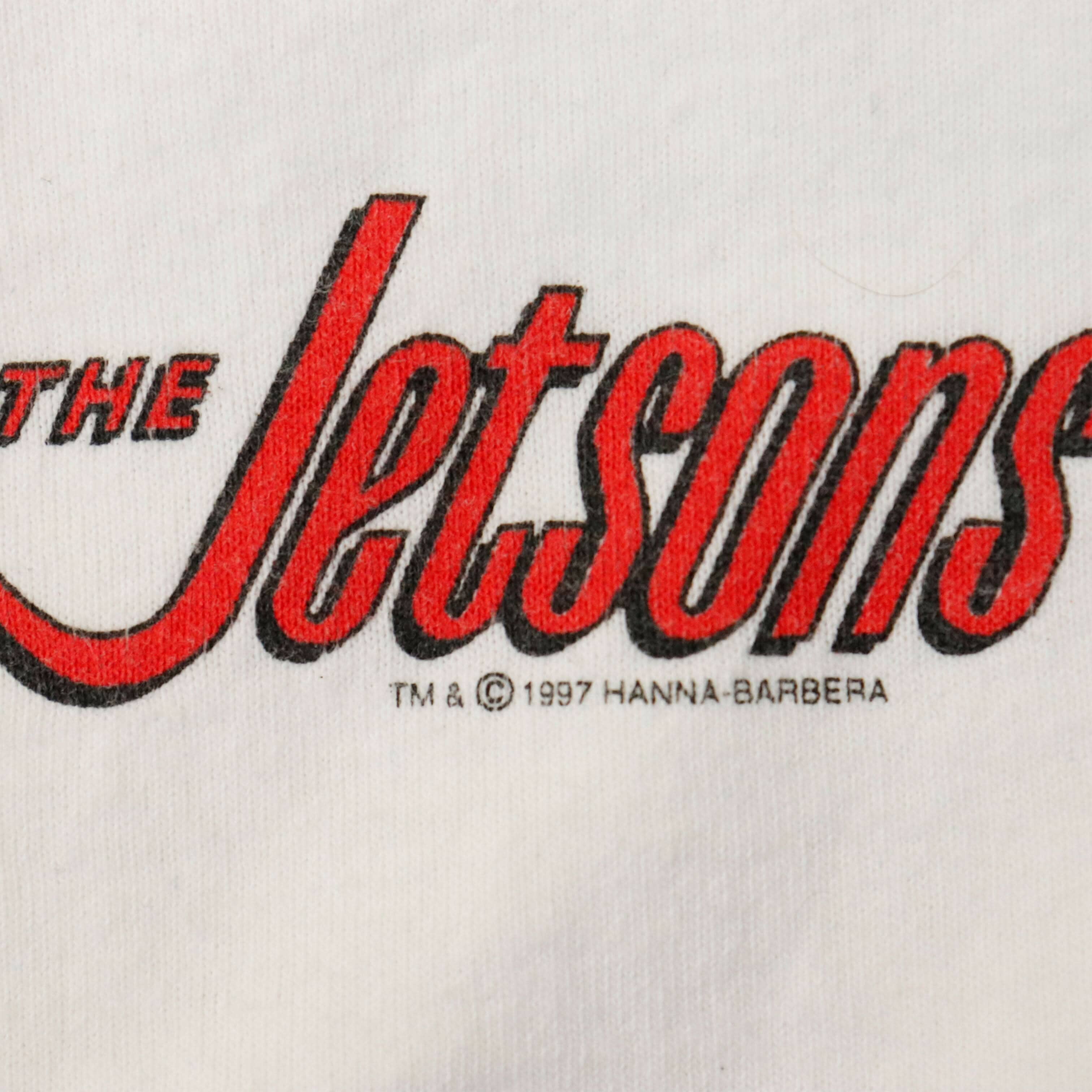 Vintage 1997 Jetsons Rosie and Astro Cartoon Graphic T-Shirt FAIF.CA 