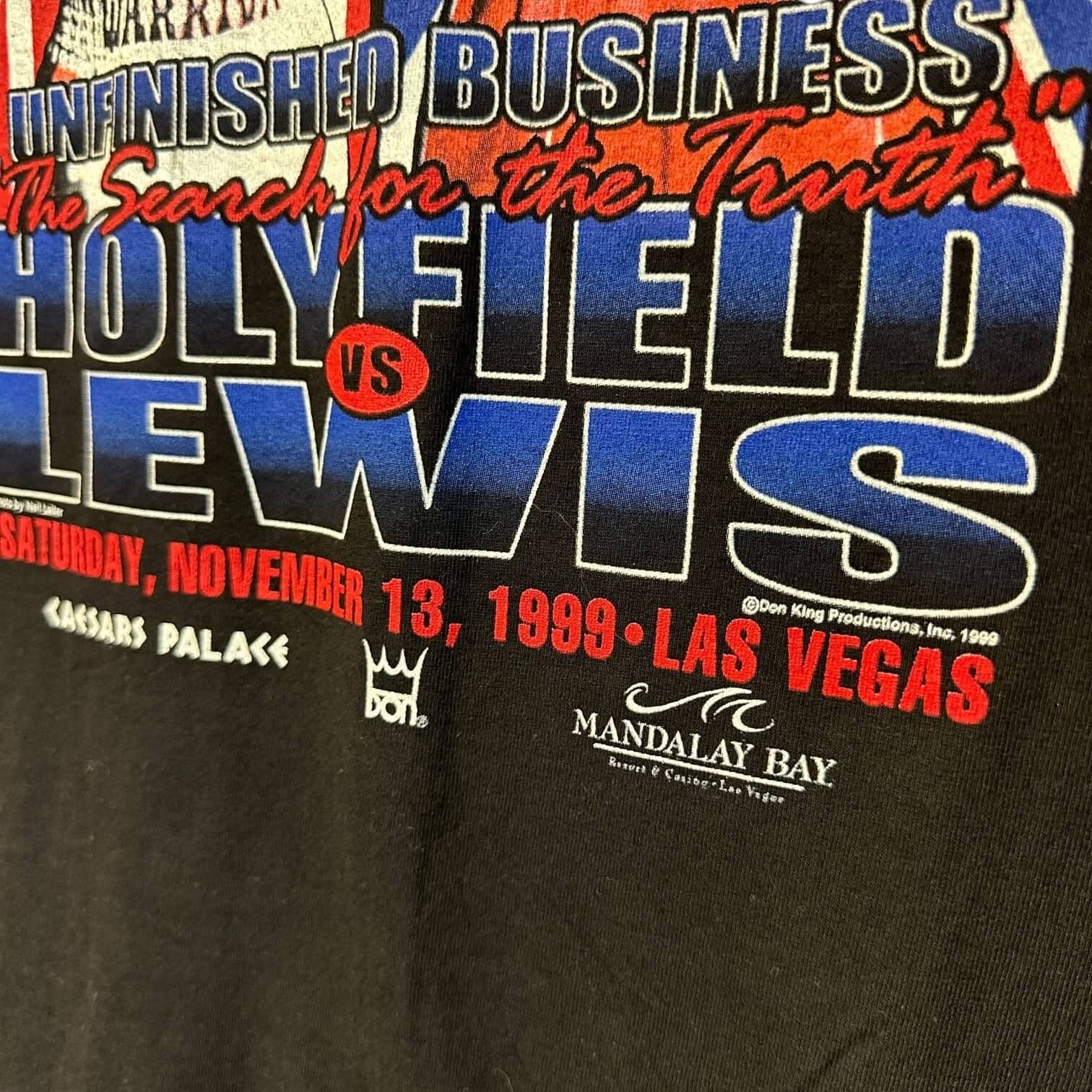 Vintage 1999 Boxing Tshirt T-Shirt OTHER 