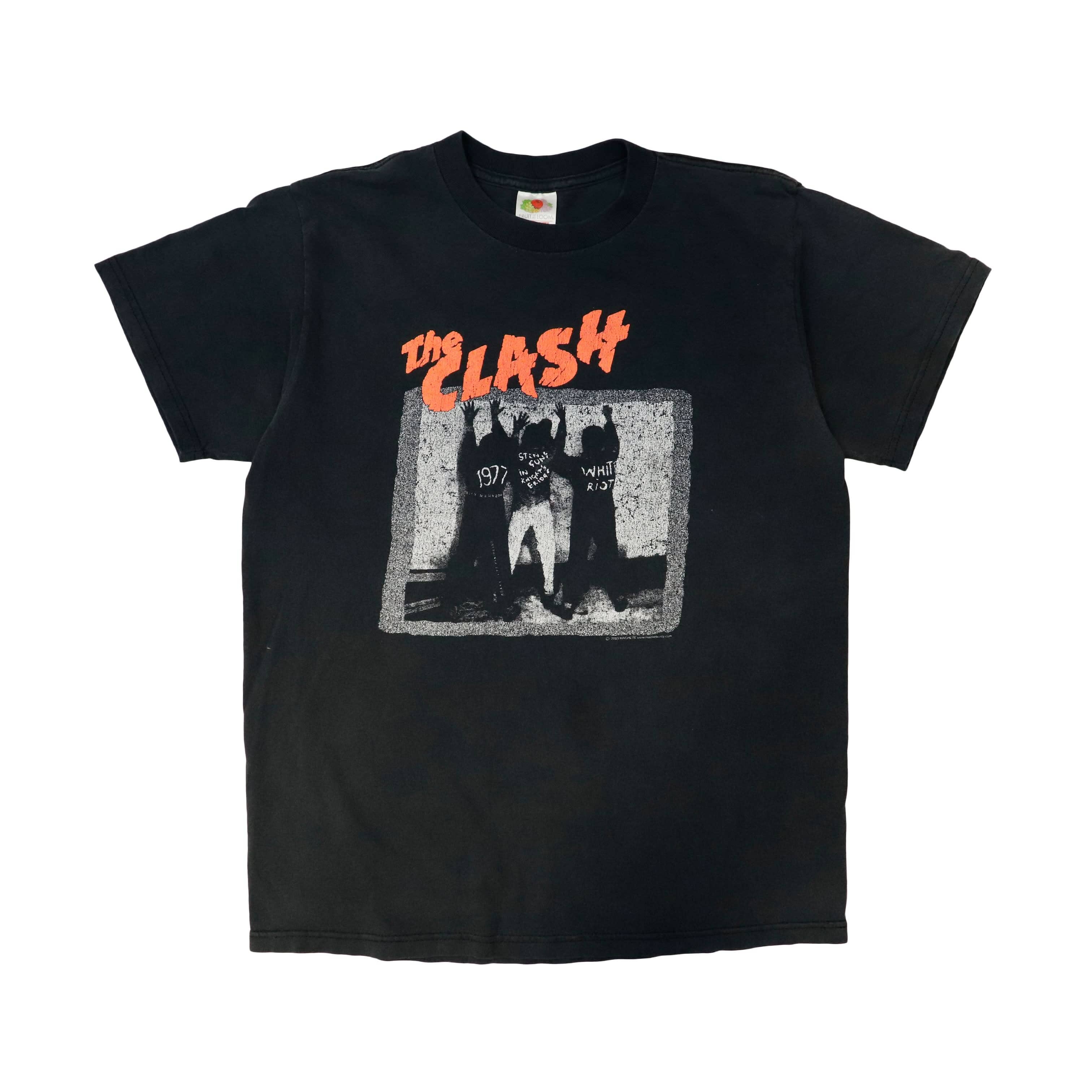 Vintage 2003 The Clash Punk Graphic T-Shirt Size M FAIF.CA 