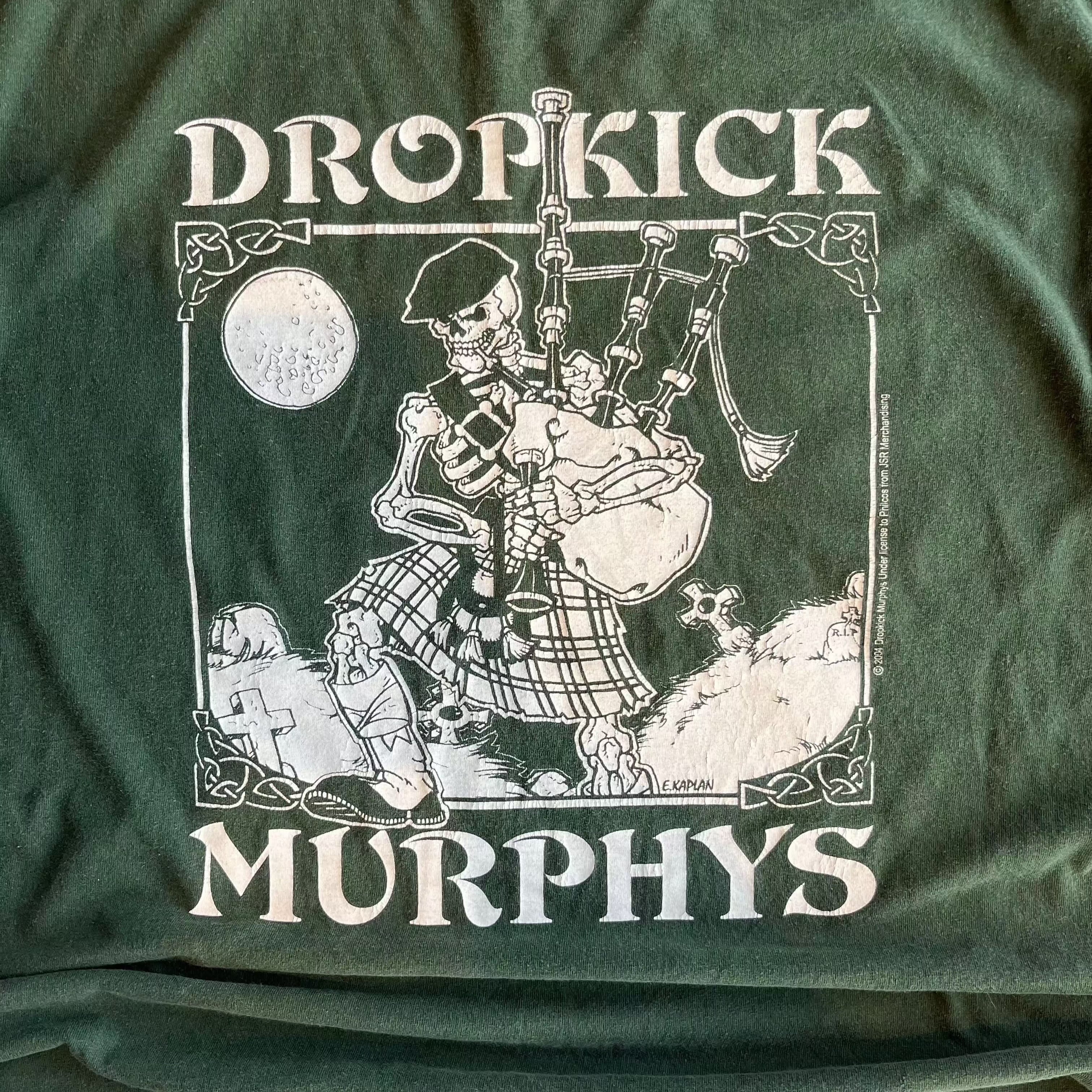 Vintage 2004 Dropkick Murphys Tee (L) Tee FAIF.CA 