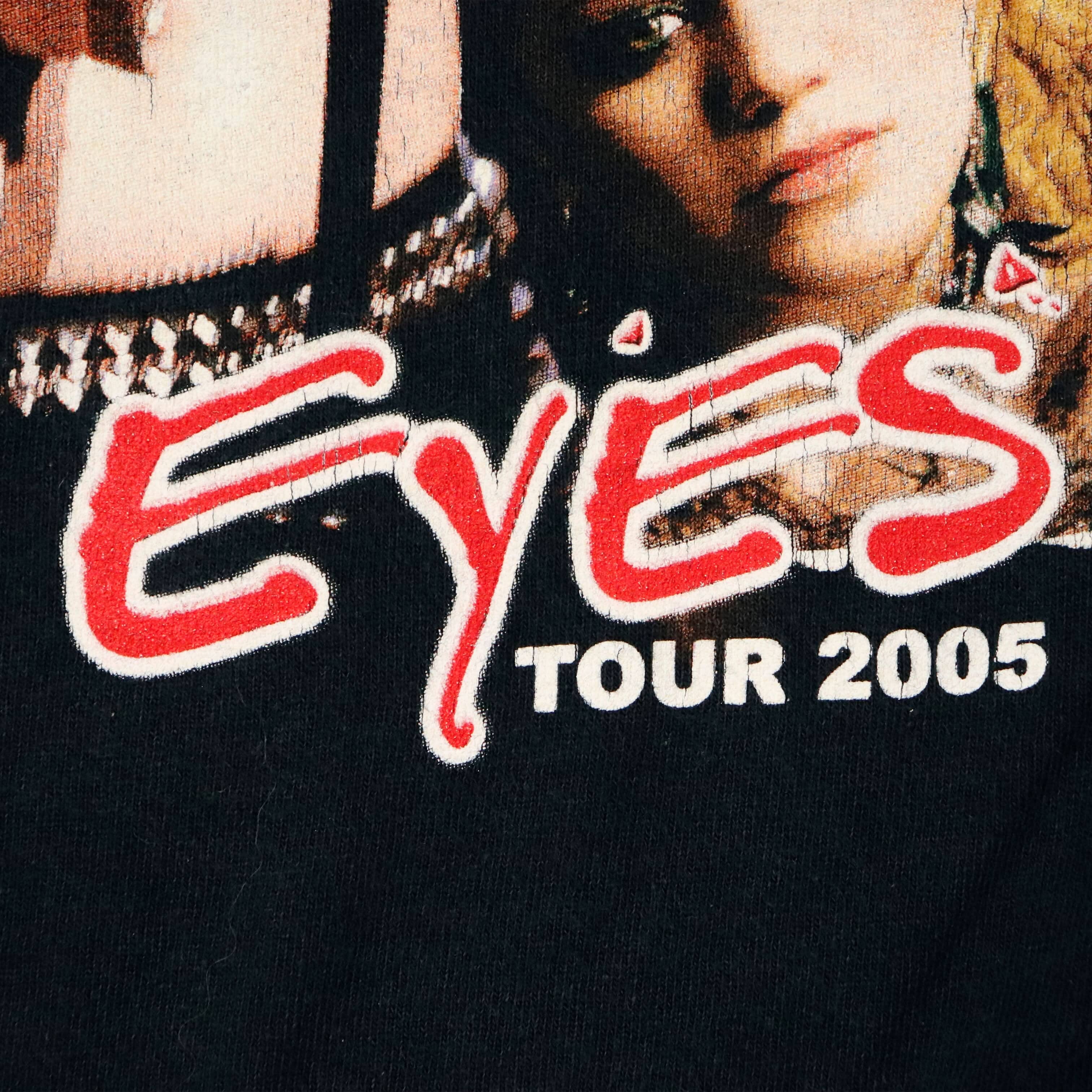 Vintage 2005 Kelly Clarkson Hazel Eyes Tour Graphic T-Shirt Size S FAIF.CA 