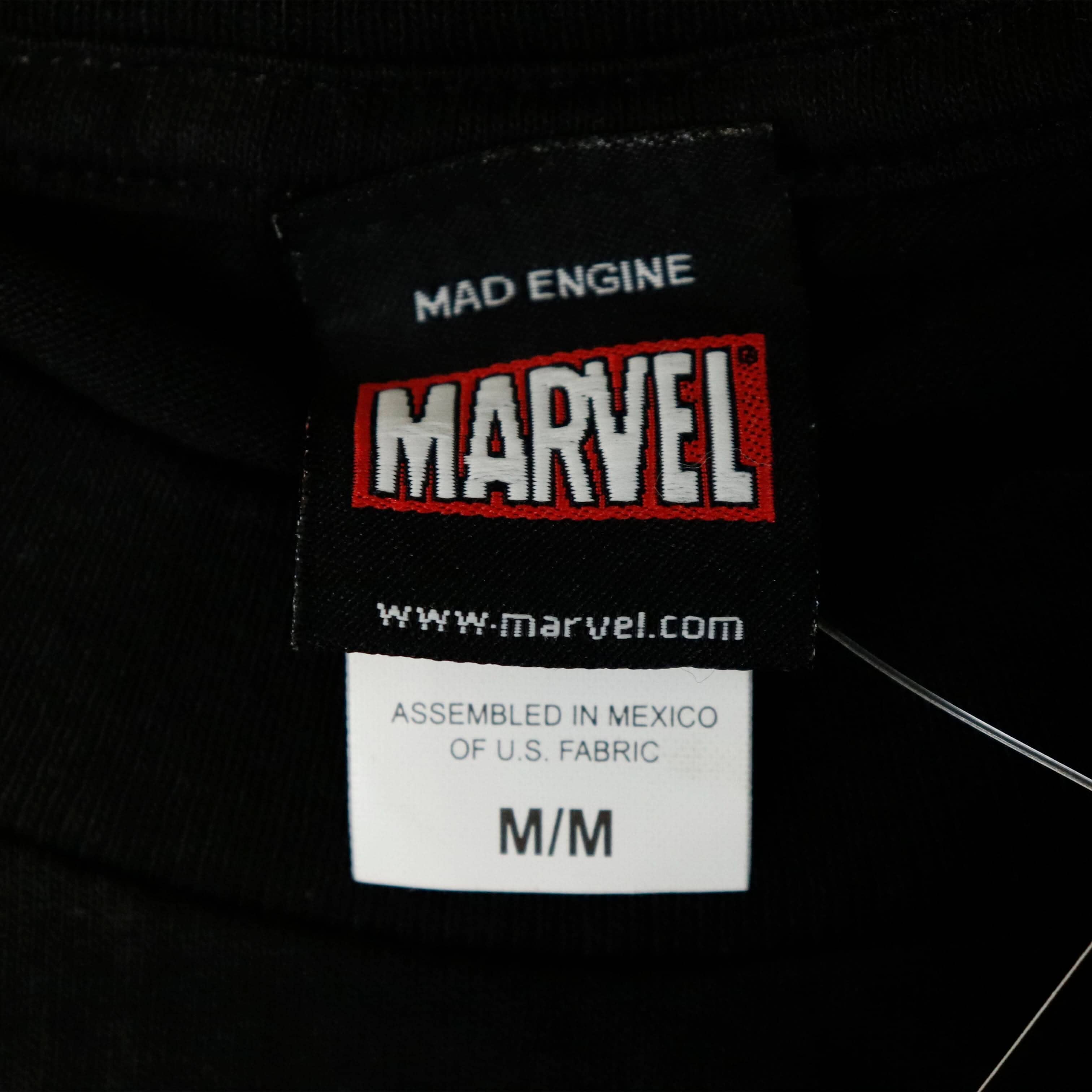 Vintage 2007 Marvel Mad Engine Cosmic Superhero Graphic T-Shirt Size M FAIF.CA 