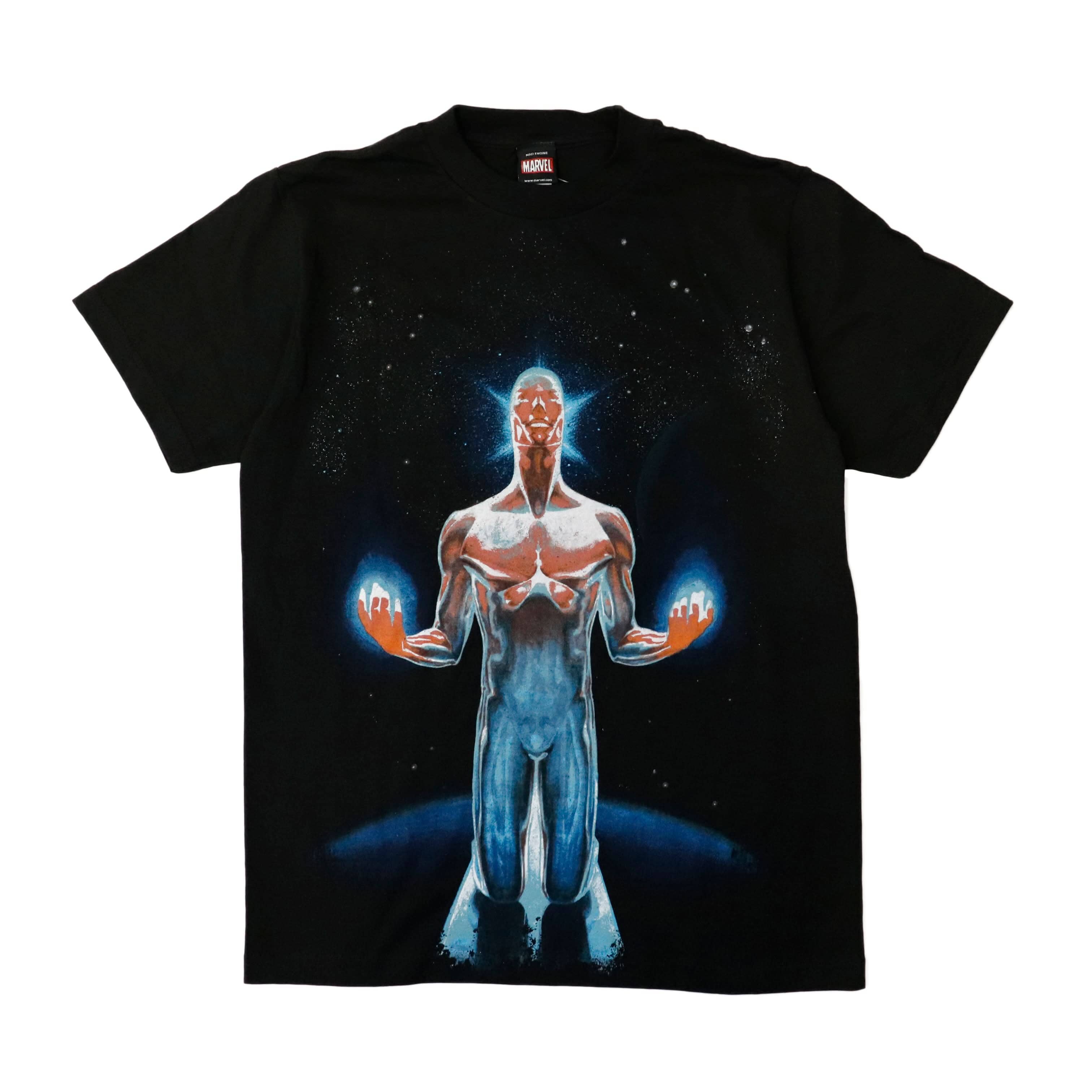 Vintage 2007 Marvel Mad Engine Cosmic Superhero Graphic T-Shirt Size M FAIF.CA 