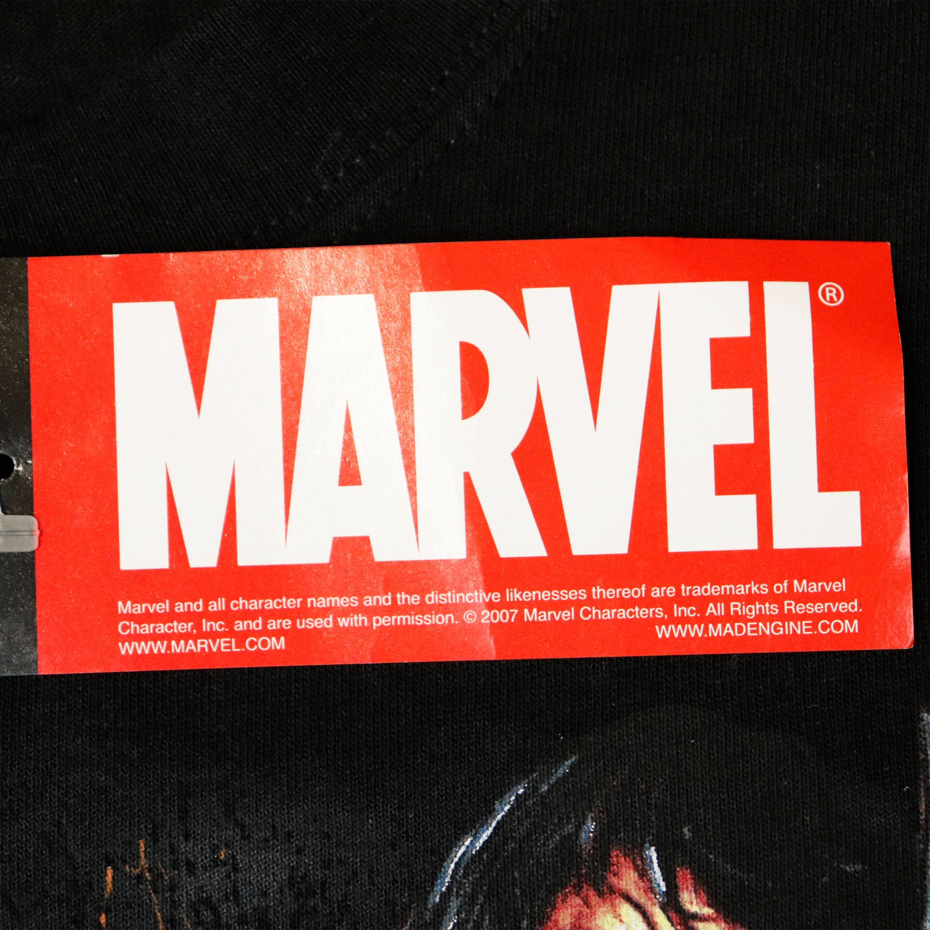 Vintage 2007 Marvel Mad Engine Psylocke Graphic T-Shirt Size XXXL FAIF.CA 