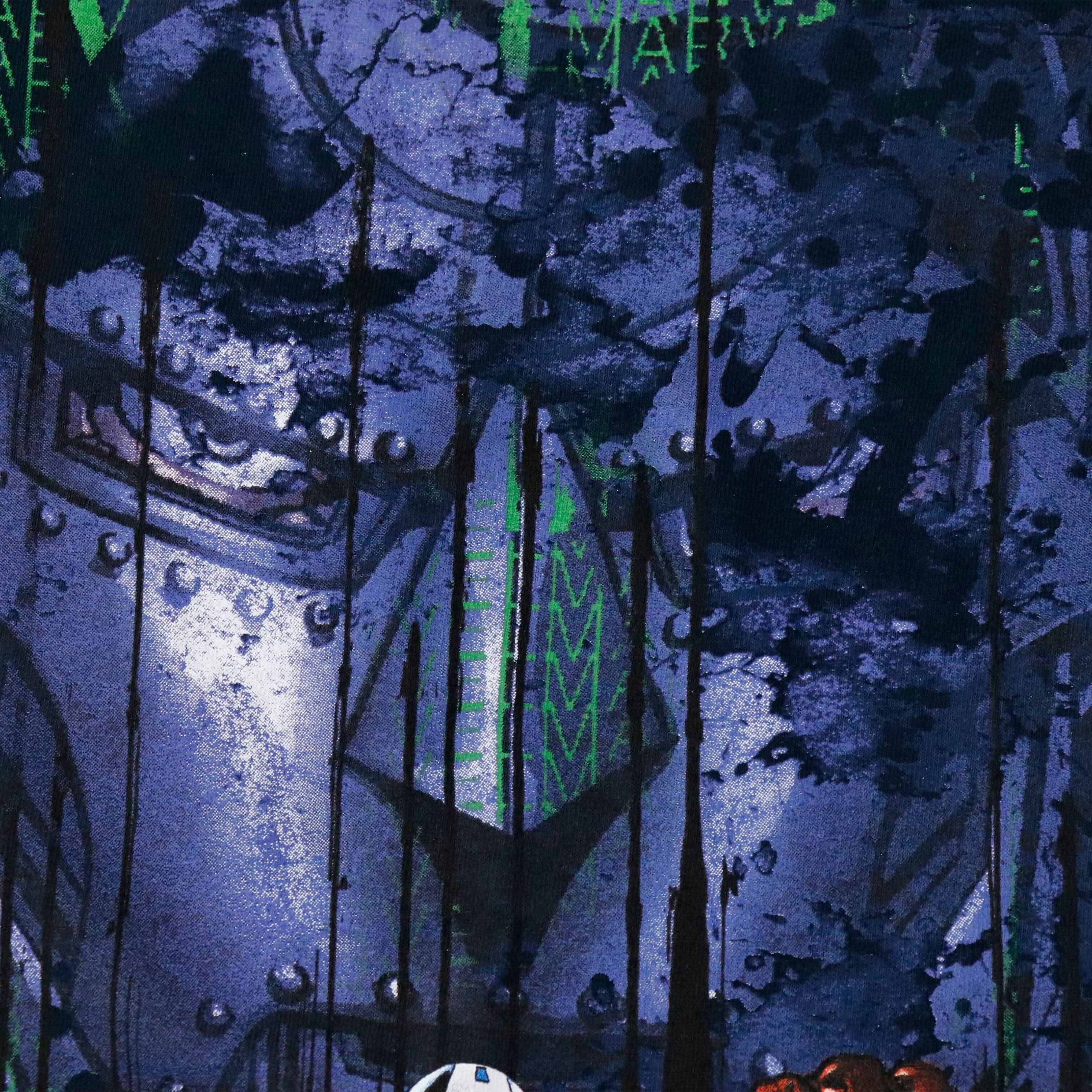 Vintage 2011 Marvel Mad Engine Superhero Graphic T-Shirt Size L FAIF.CA 