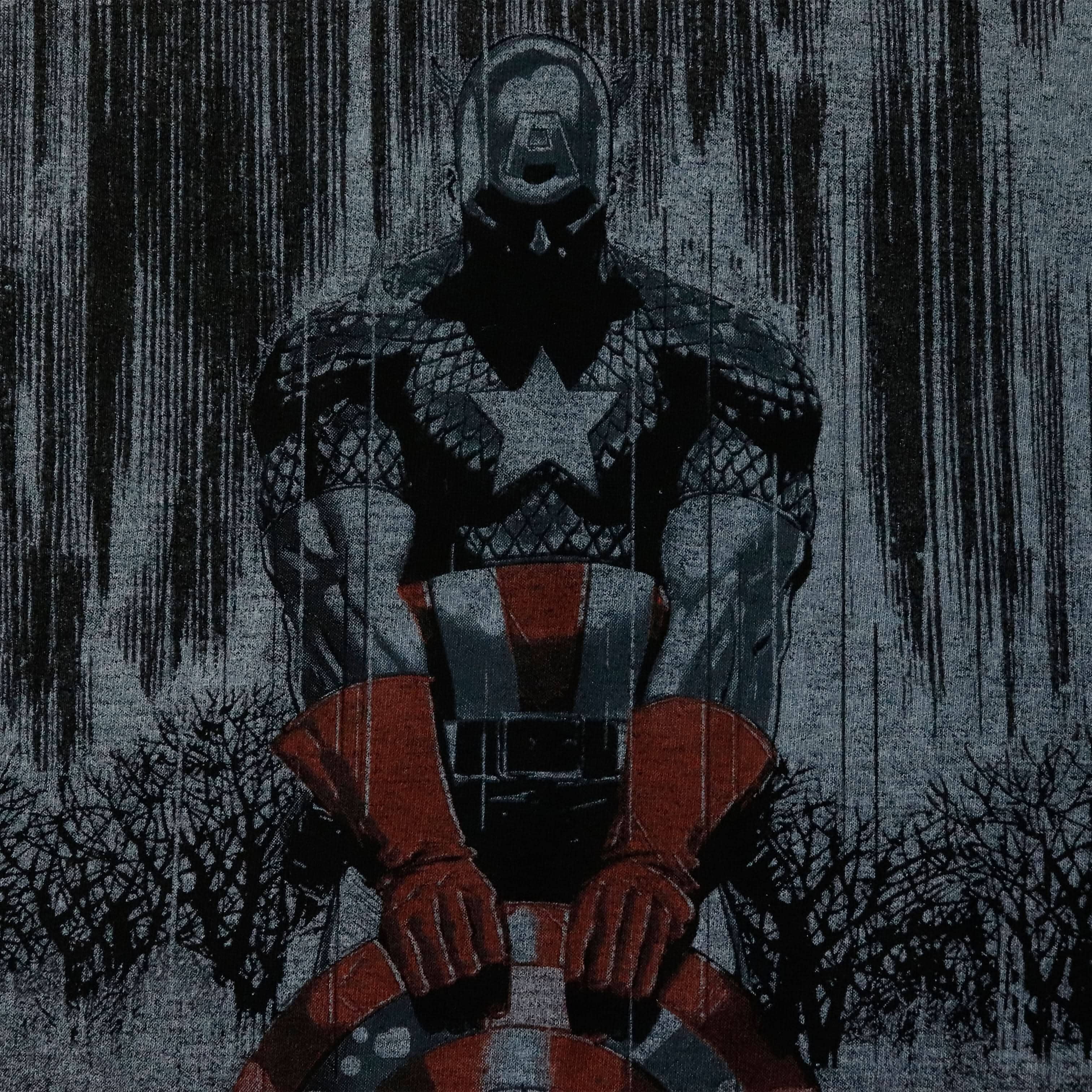 Vintage 2012 Marvel Mad Engine Captain America Graphic T-Shirt Size M FAIF.CA 