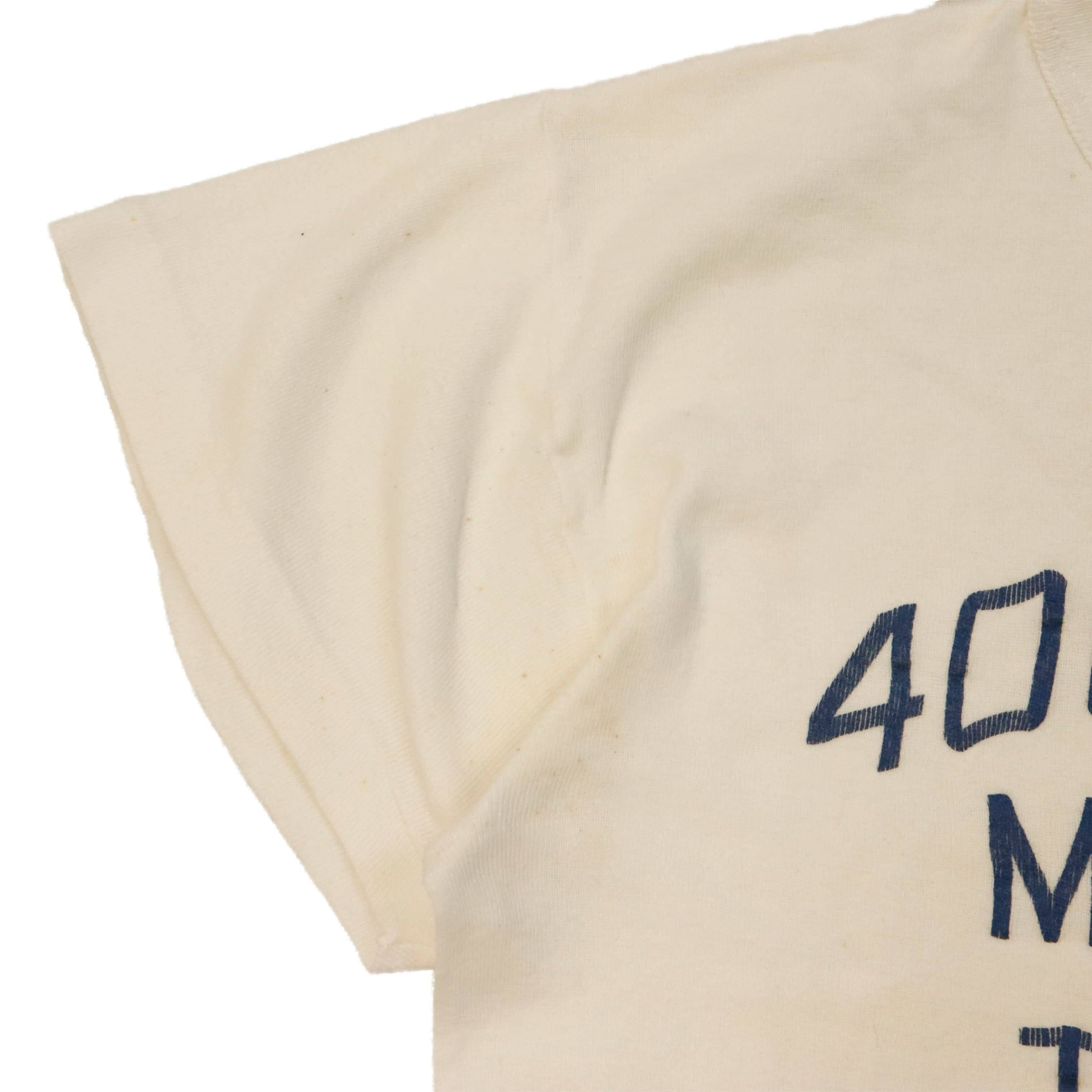 Vintage 40s Acadian Montreal To Toronto 400 Mile Run T-Shirt Size M RARE FAIF.CA 