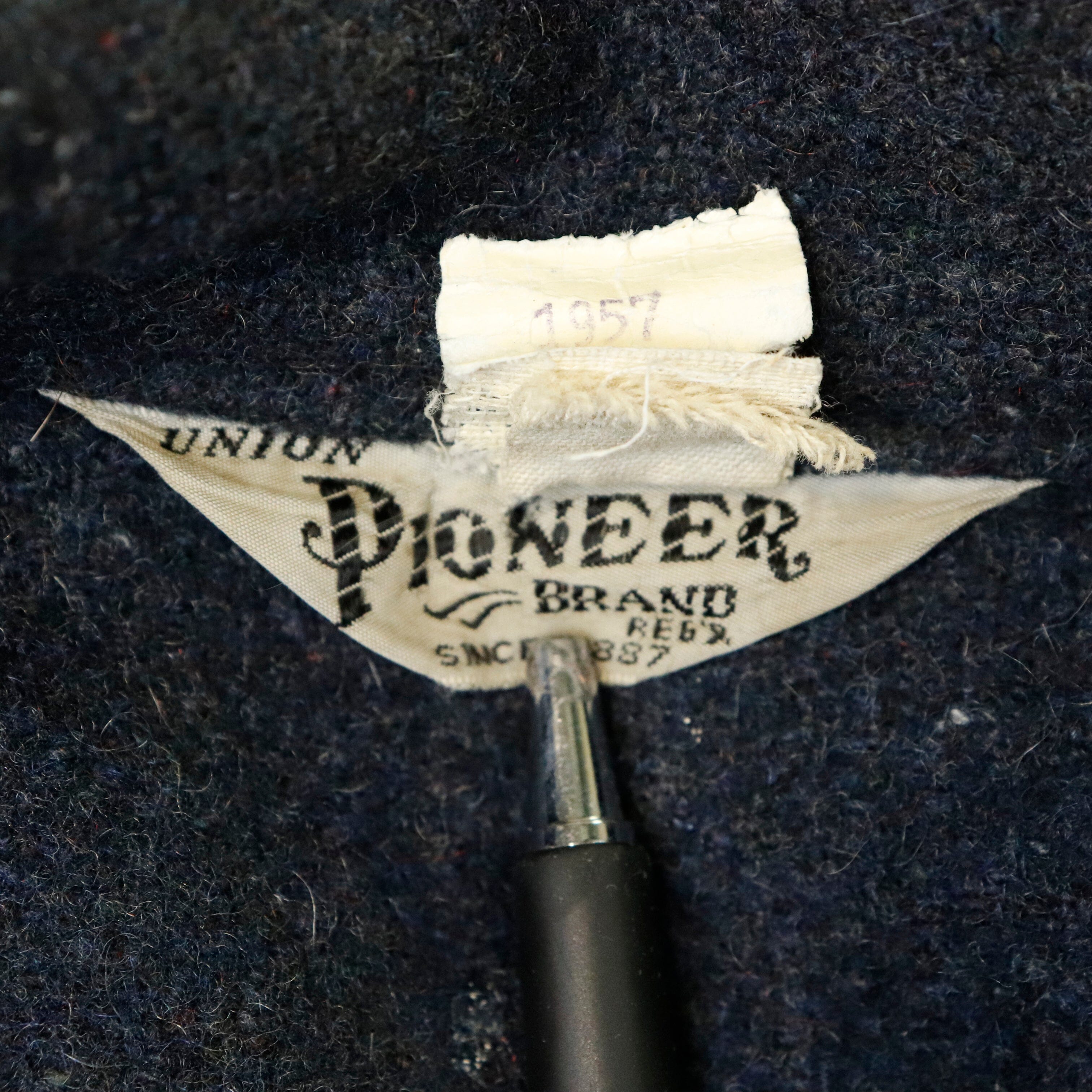 Vintage 50s Pioneer Brand Wool Mackinaw Jacket Size N/A 12338 