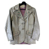 Vintage 70s Char Hand Painted Hippy Leather Jacket Jacket OTHER 