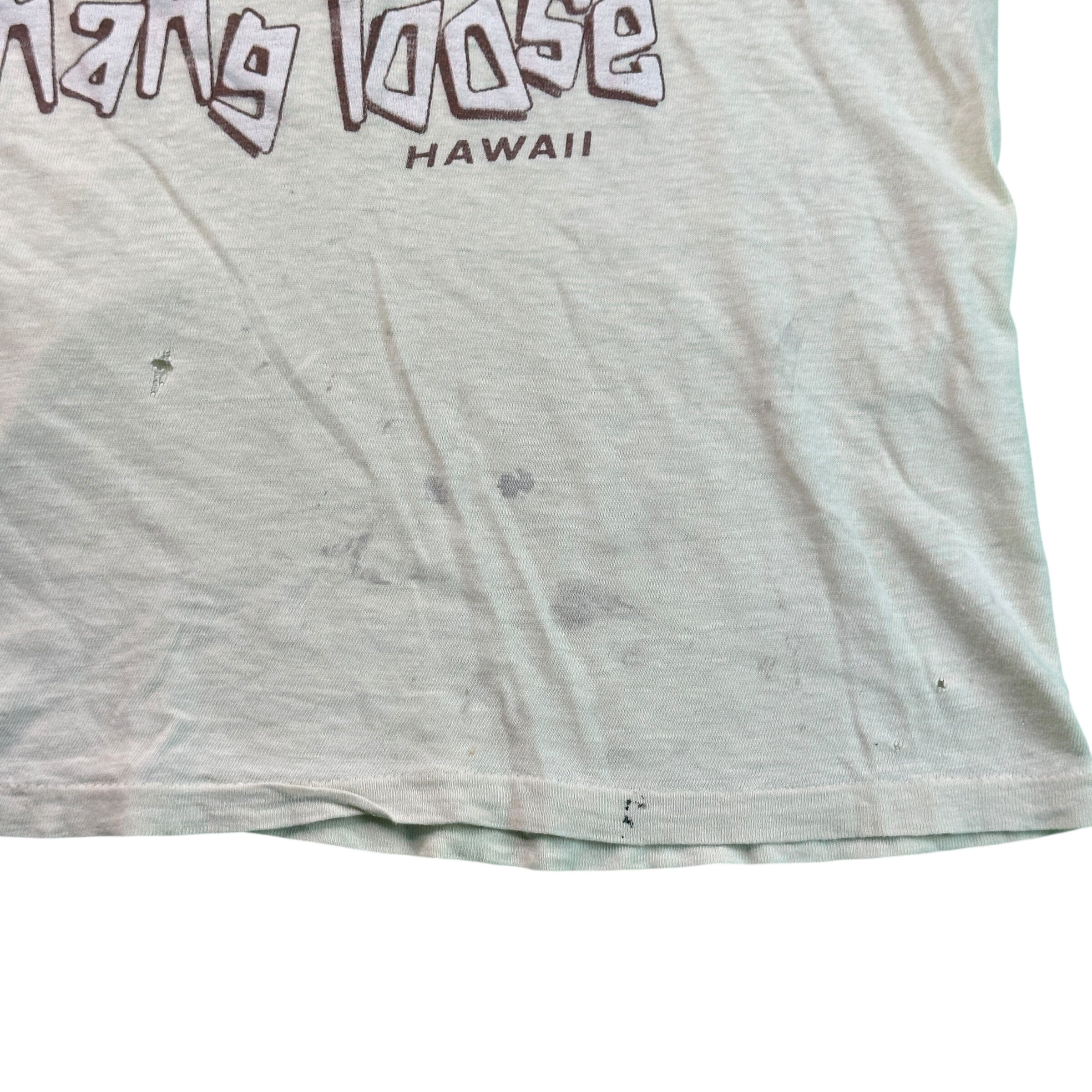 Vintage 70s Hang Loose Hawaii Tshirt Hanes size S tshirt OTHER 