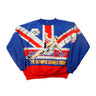 Vintage 80s Adidas London Olympic Games Crewneck Sweatshirt Size M FAIF.CA 