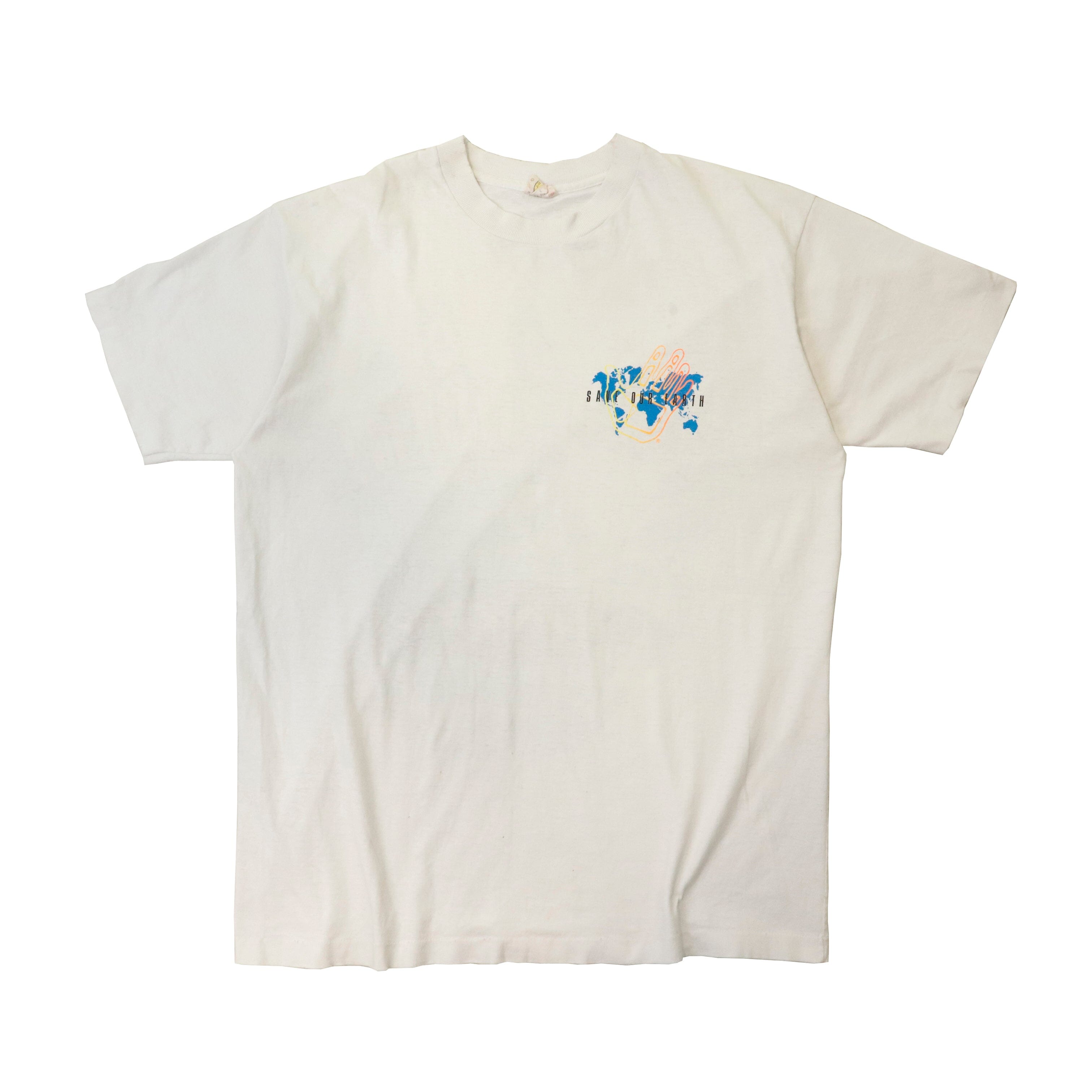 Vintage 80s Body Glove Surf Worldwide Concern Graphic T-Shirt Size L 12649 