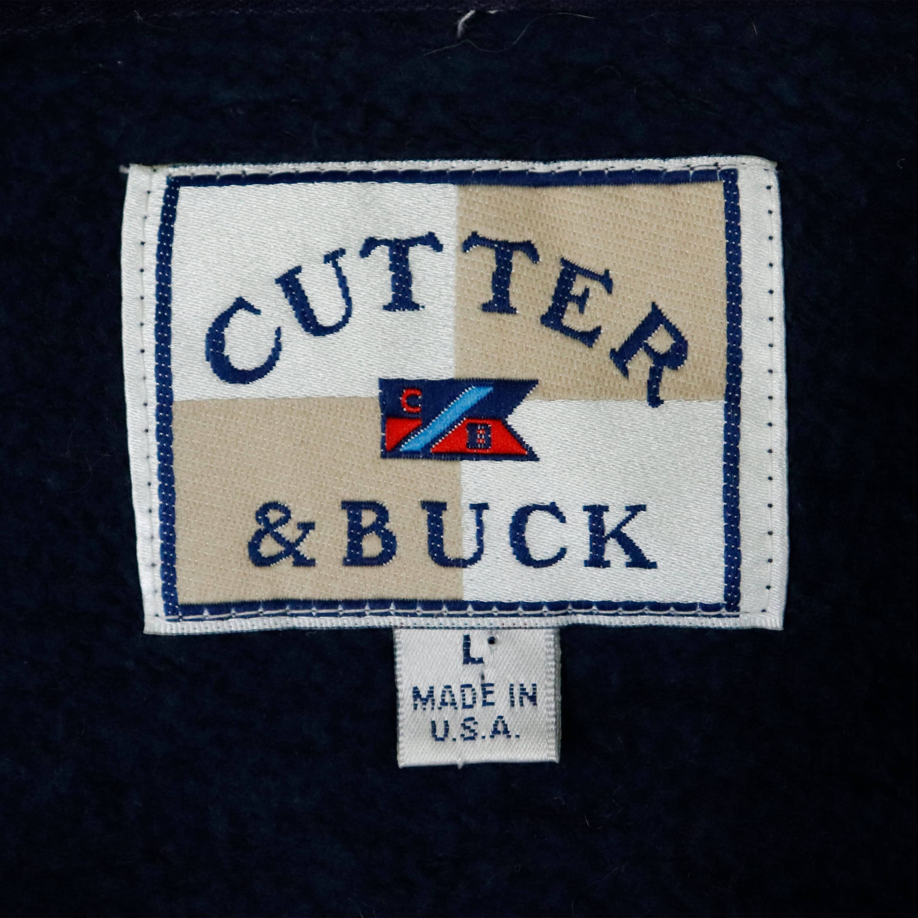 Vintage 80s Cutter & Buck Colorblock Pullover Hoodie Size L FAIF.CA 